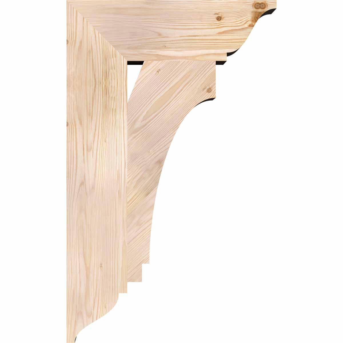 Ekena Millwork BKT06X20X32IMP01SDF Exterior-Brackets-Braces - View #3