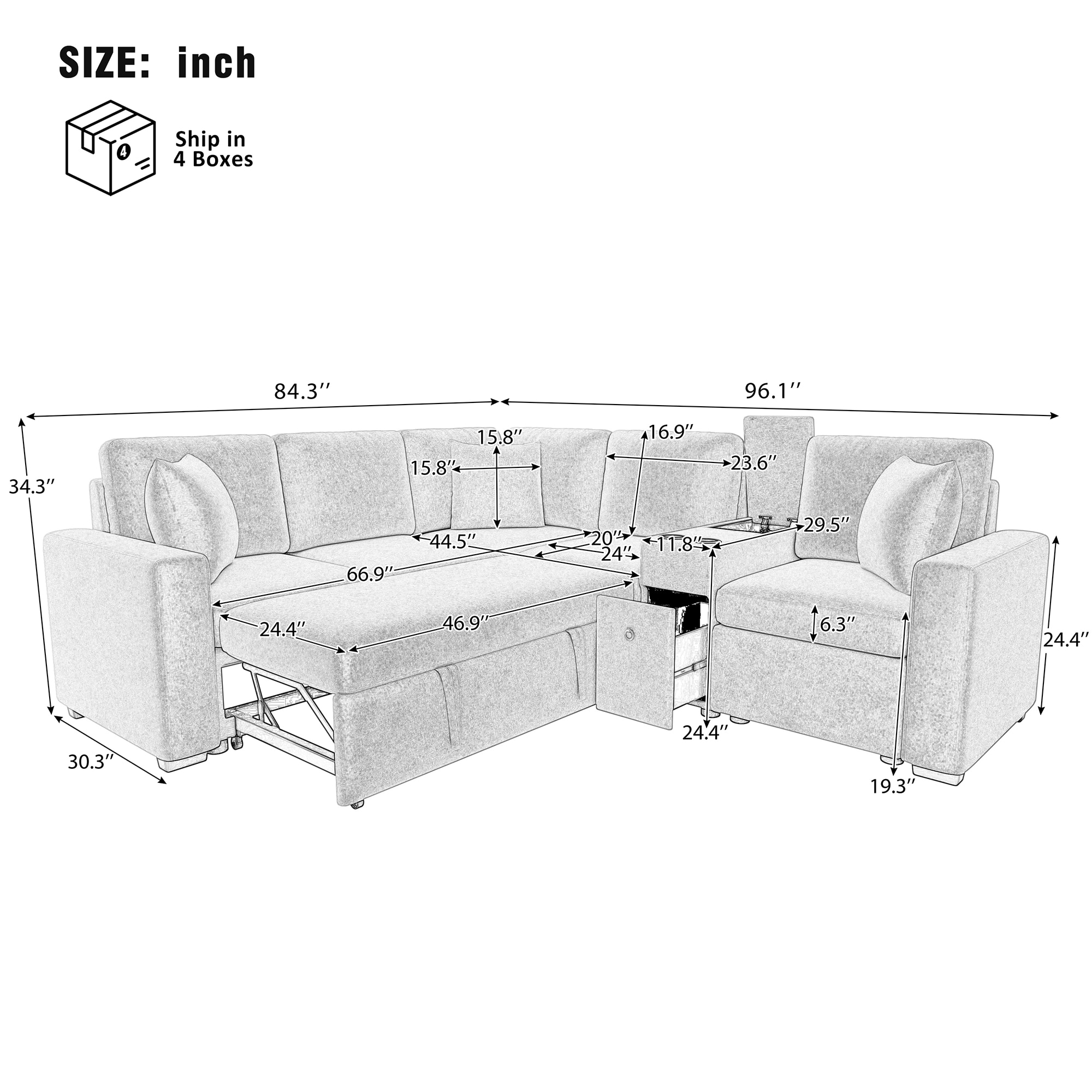 Bybafun YA3700418 Sofas-Loveseats - View #15