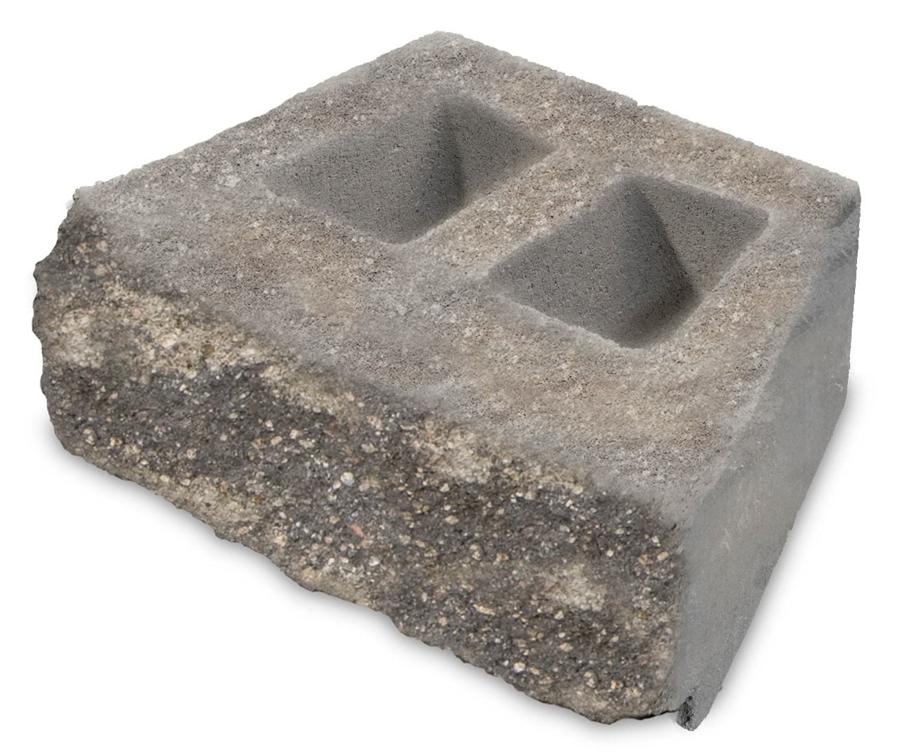 6-in H x 16-in L x 10-in D Gray/Charcoal Concrete Retaining Wall Block | - Lowe's 595950B03L