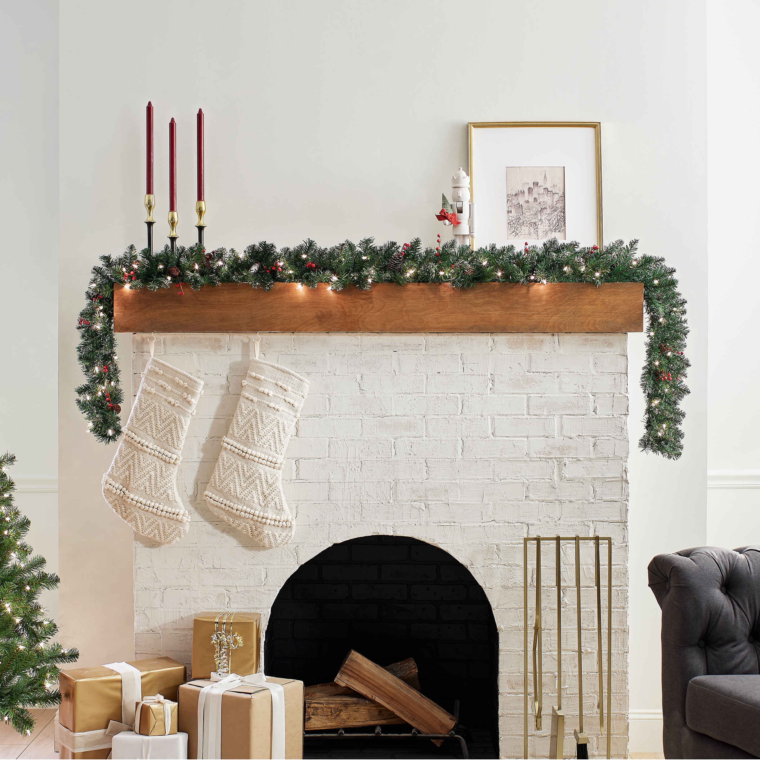National Tree Company GLM1-300-9A-1 Artificial-Christmas-Garland - View #9