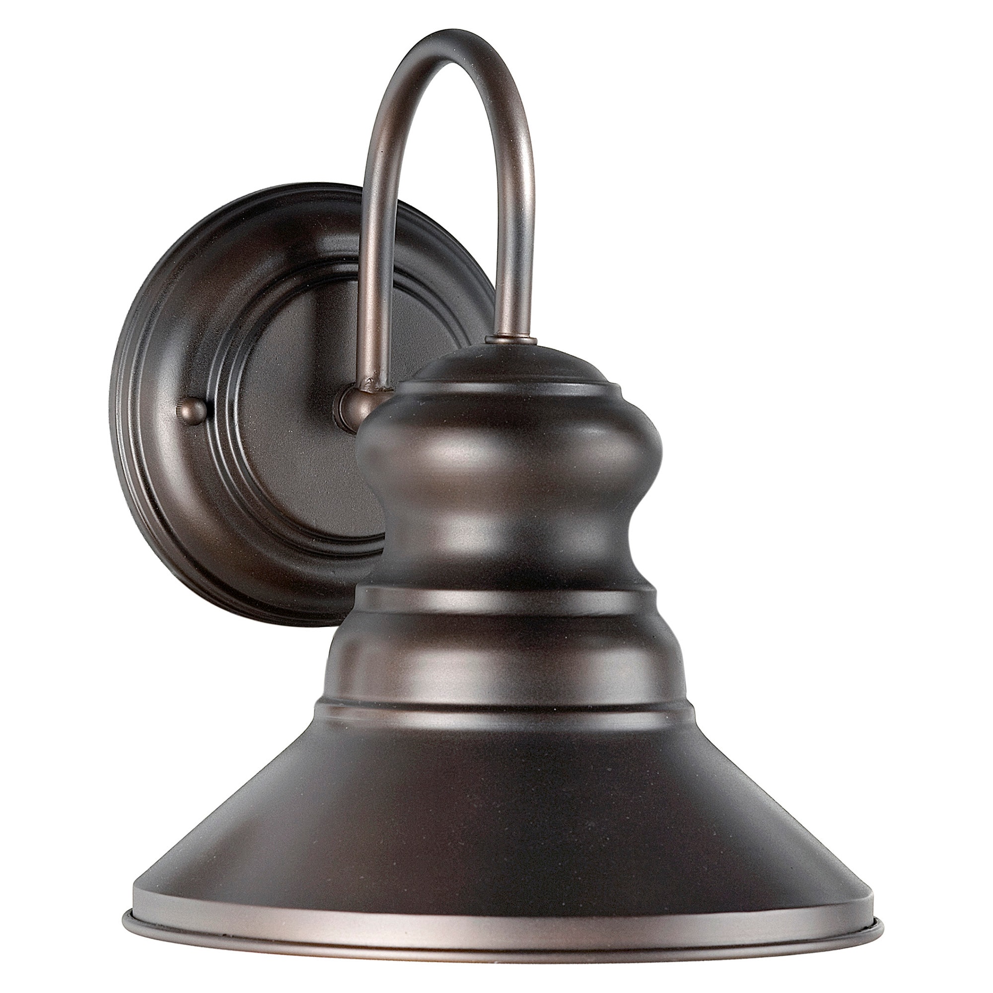 Colfax Antique Bronze Outdoor Wall Lantern 9.5" Tall