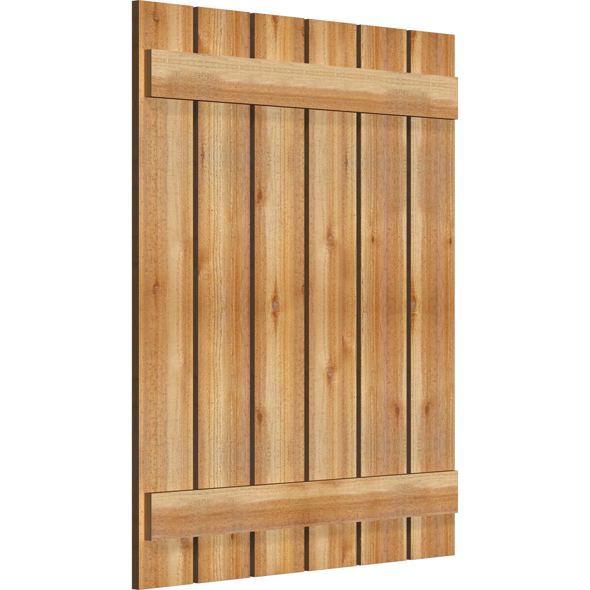 Ekena Millwork RBS06S35X042RWR Exterior-Shutters - View #2