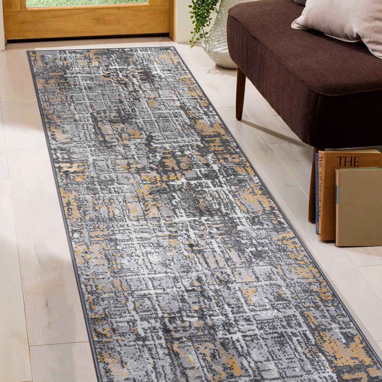 World Rug Gallery 2100YELLOW2X7 rugs - View #7
