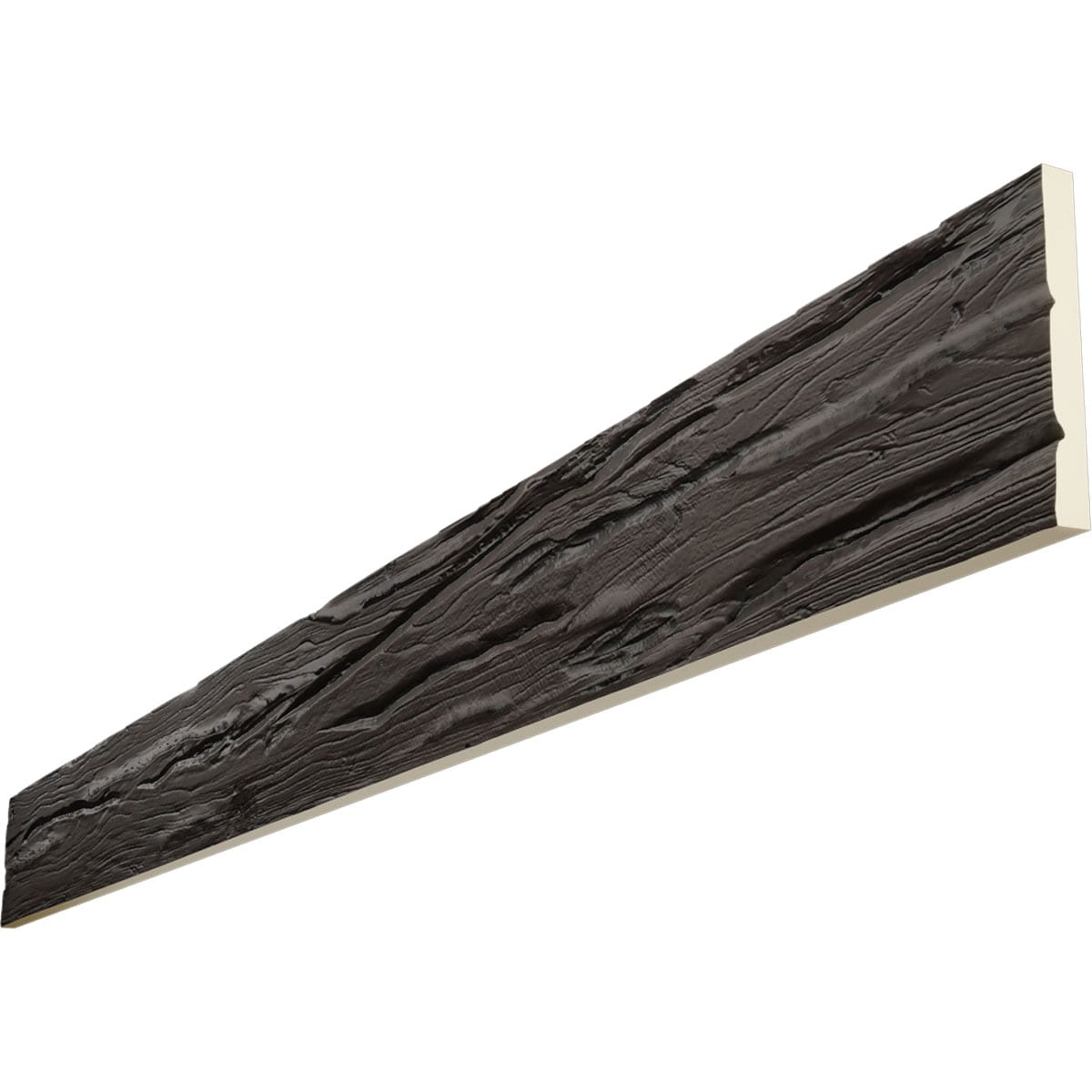 Ekena Millwork 1701740 1-in x 10-in x 6-ft Hickory Finished Urethane I-Shaped Decorative Beam