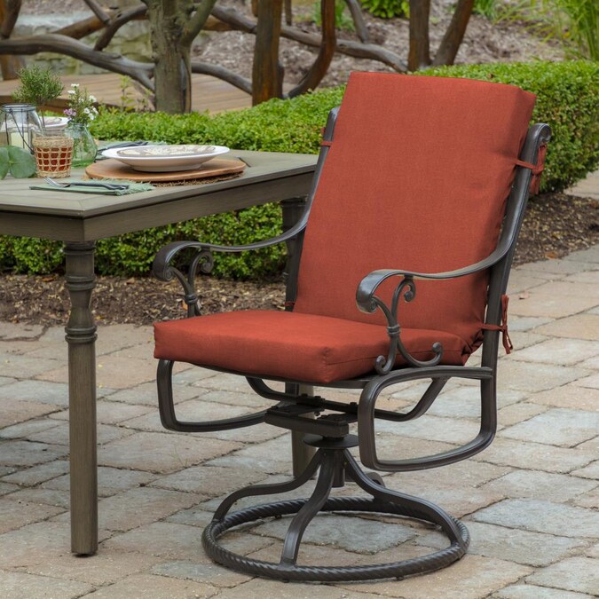 Arden Selections Sedona Valencia Texture Patio Chair Cushions In The Furniture Department At Com Arden Selections Sedona Valencia, Backyard Creations Patio Furniture Covers