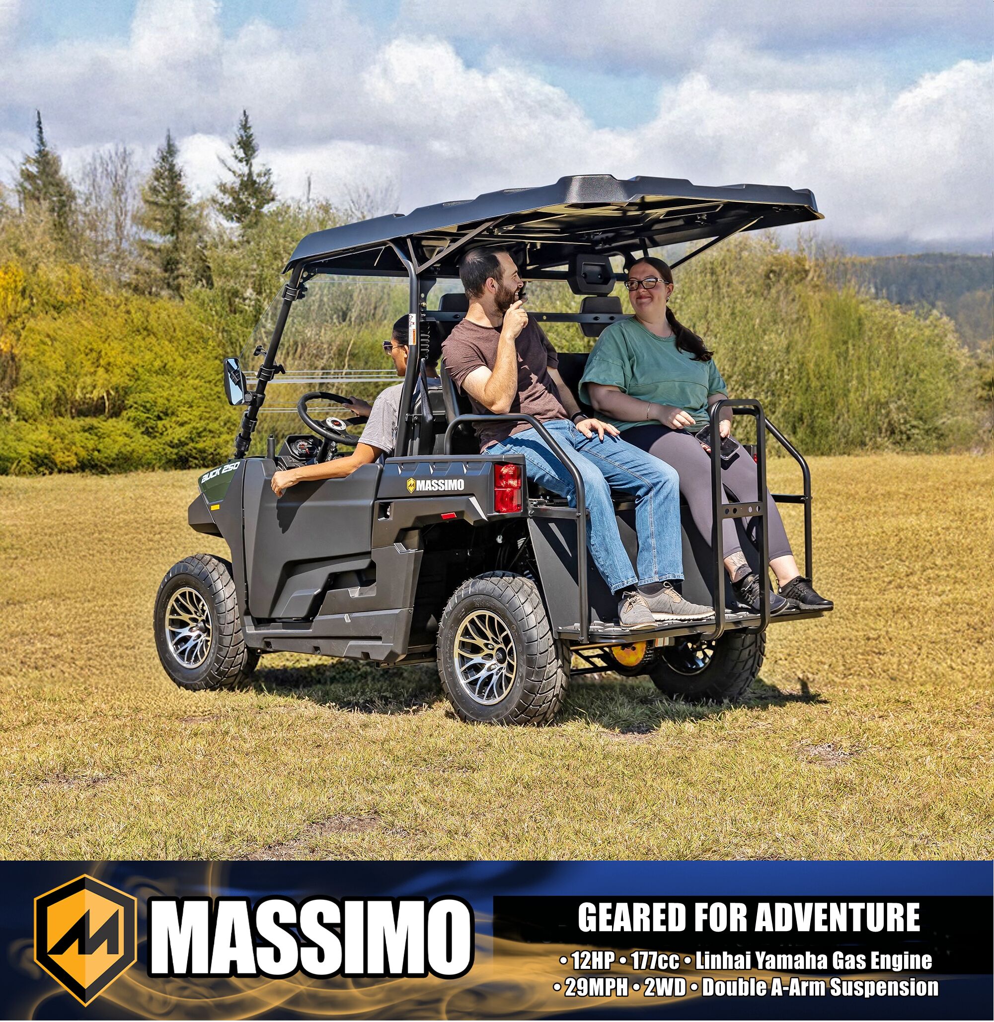 Massimo MM-BK250X-GN Motorized-Vehicles - View #7
