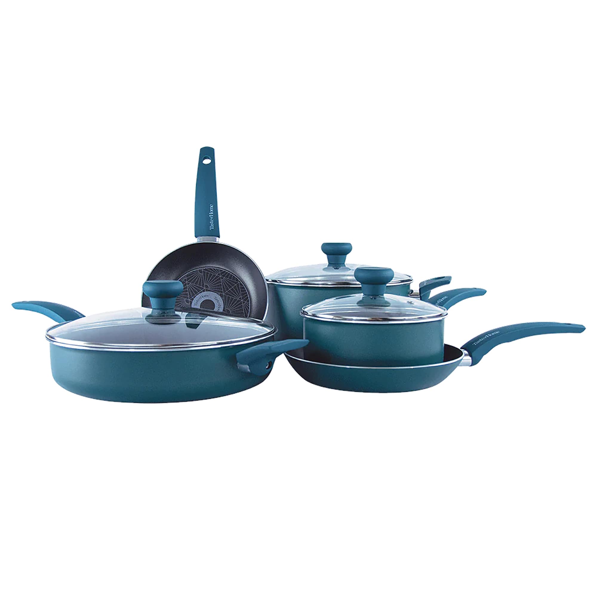 Taste of Home RKNTC198A 17.50-Inches Aluminum Cookware set with Lid