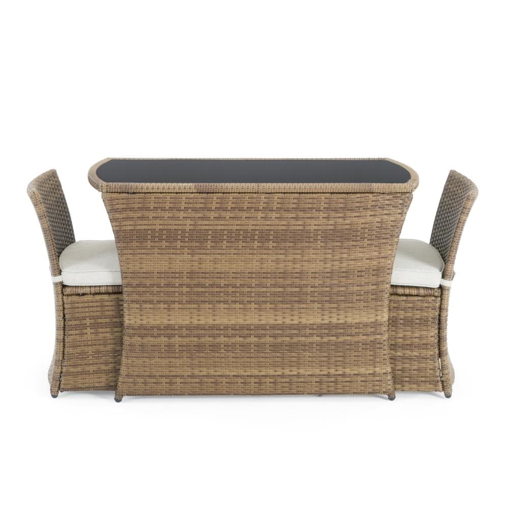 Sego Lily SL-SS3-3-BRN Patio-Dining-Sets - View #2