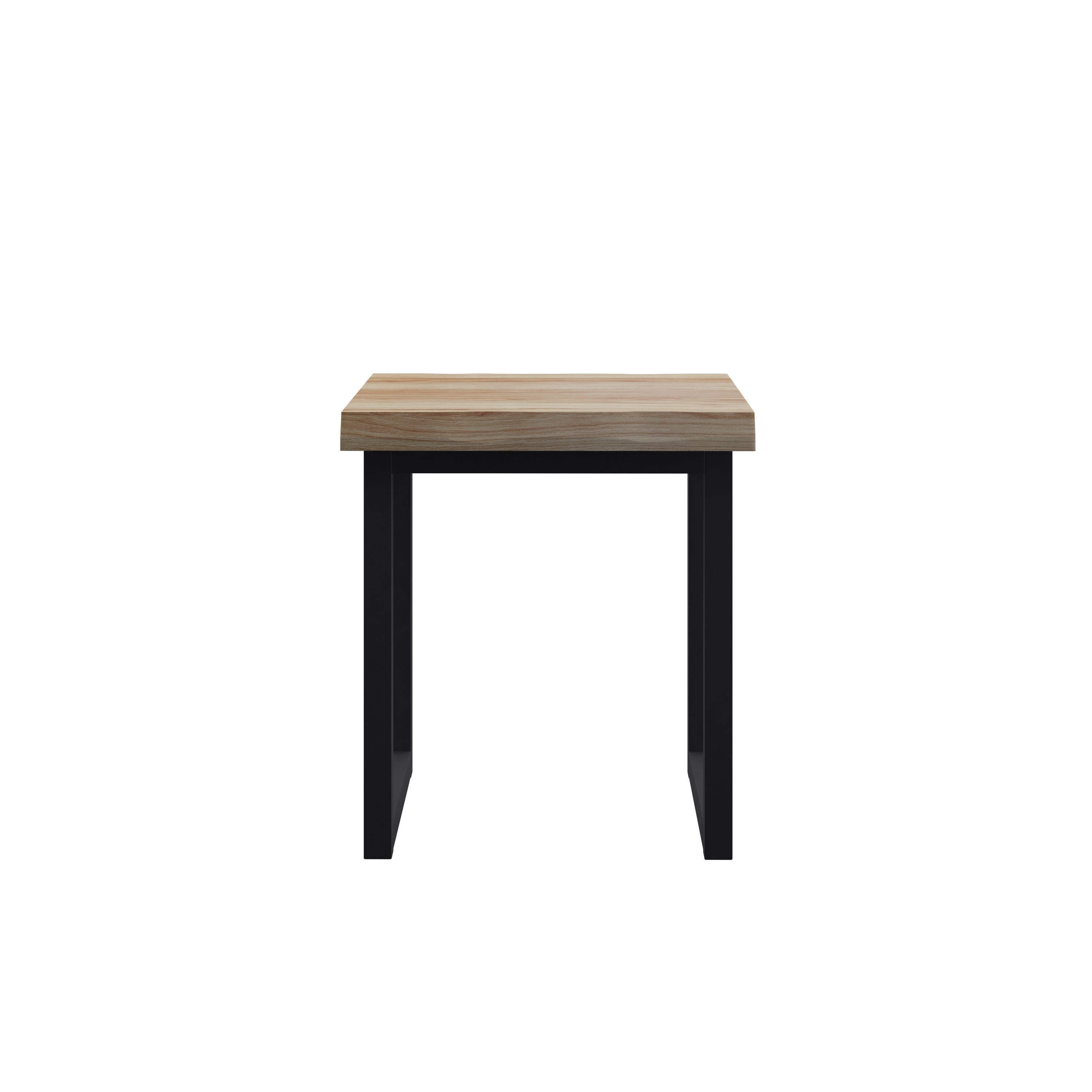 HMidea J018-105-2002 9-in W x 24-in H Brown Wood Rustic End Table Assembly Required