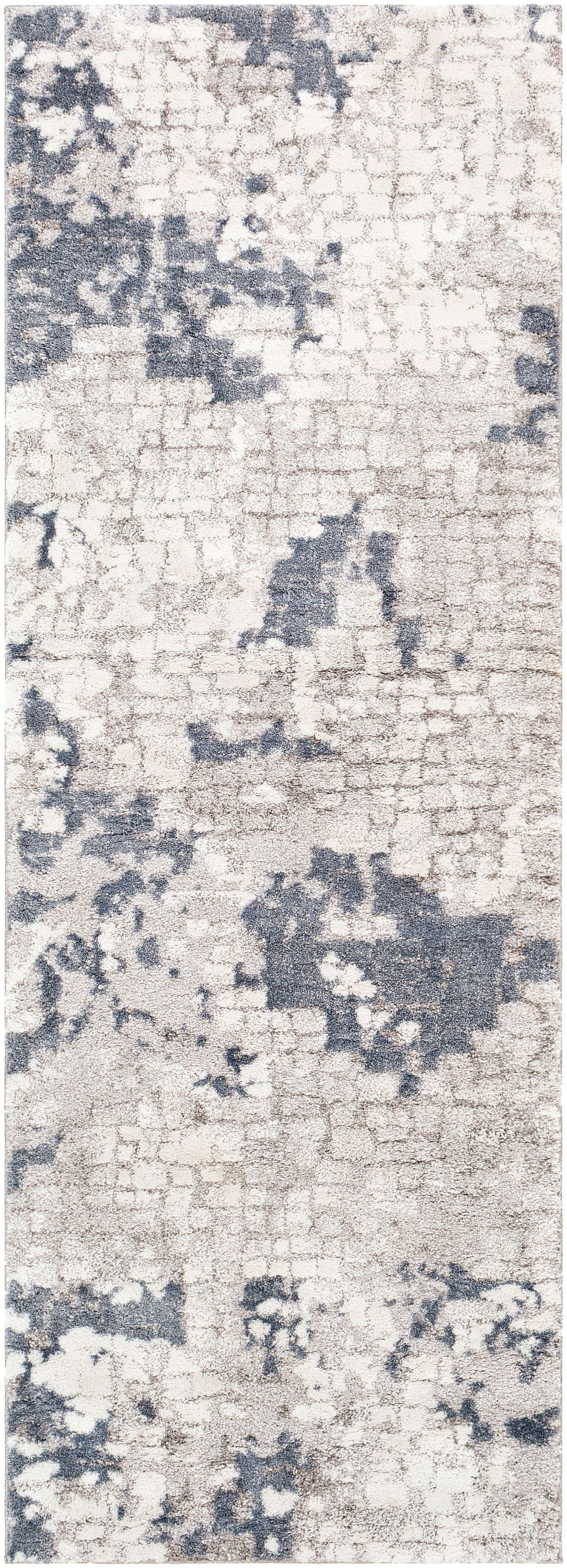 Livabliss VNE2300-2773 Venice 3 x 8 (ft) Polypropylene Cream Rectangular Indoor Abstract Mid-Century Modern Area rug