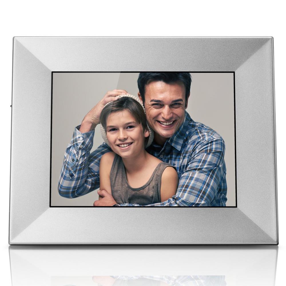 10 Pack Silver 4x6 Picture Frame with Mat or 5x7 without Mat for Wall and  Tabletop 