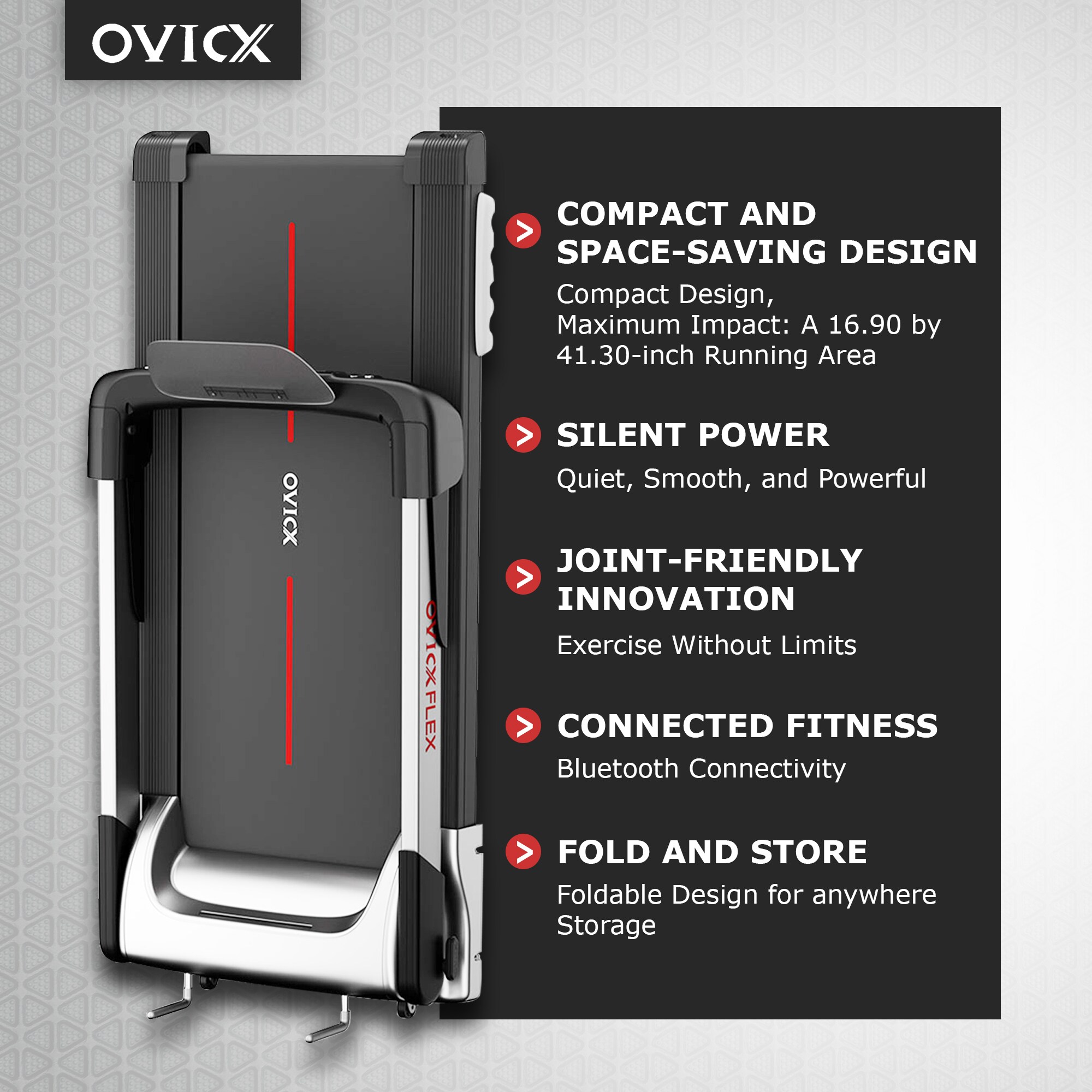 OVICX FLEX TREADMILL treadmills - View #2