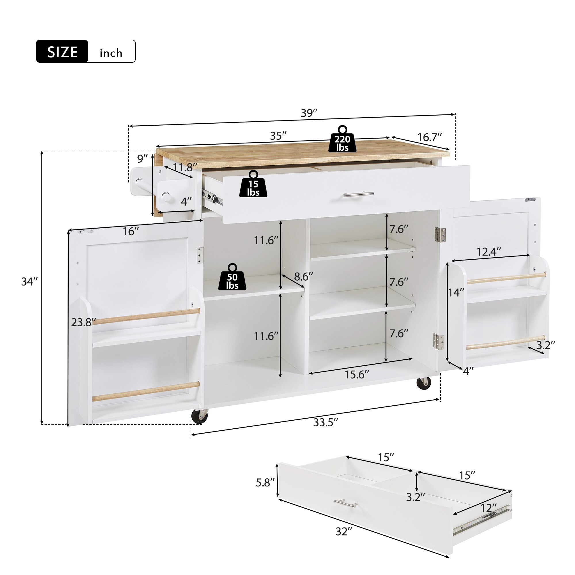 Bybafun YB2600093 Kitchen-Furniture - View #4