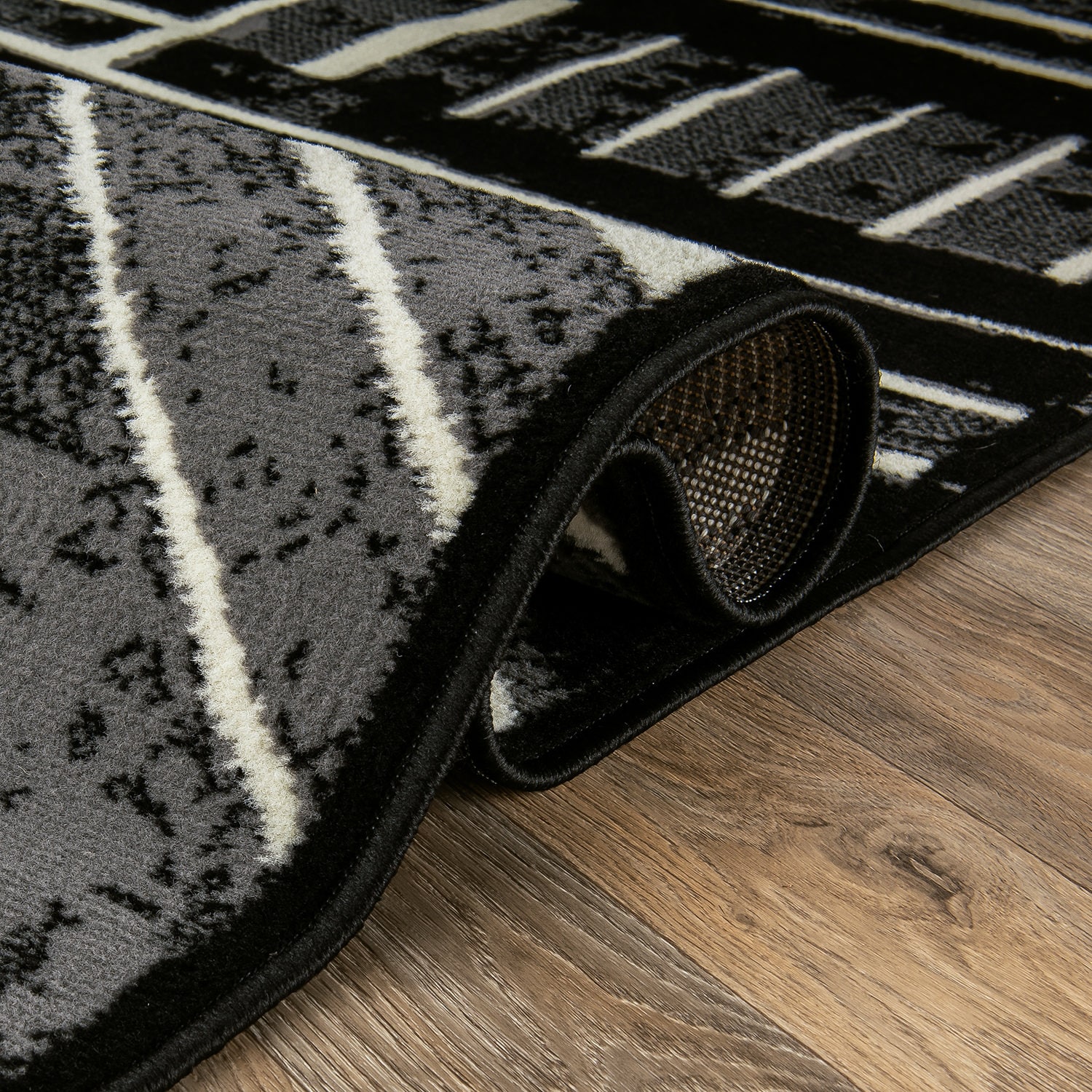 World Rug Gallery 3018BLACK8X10 rugs - View #6