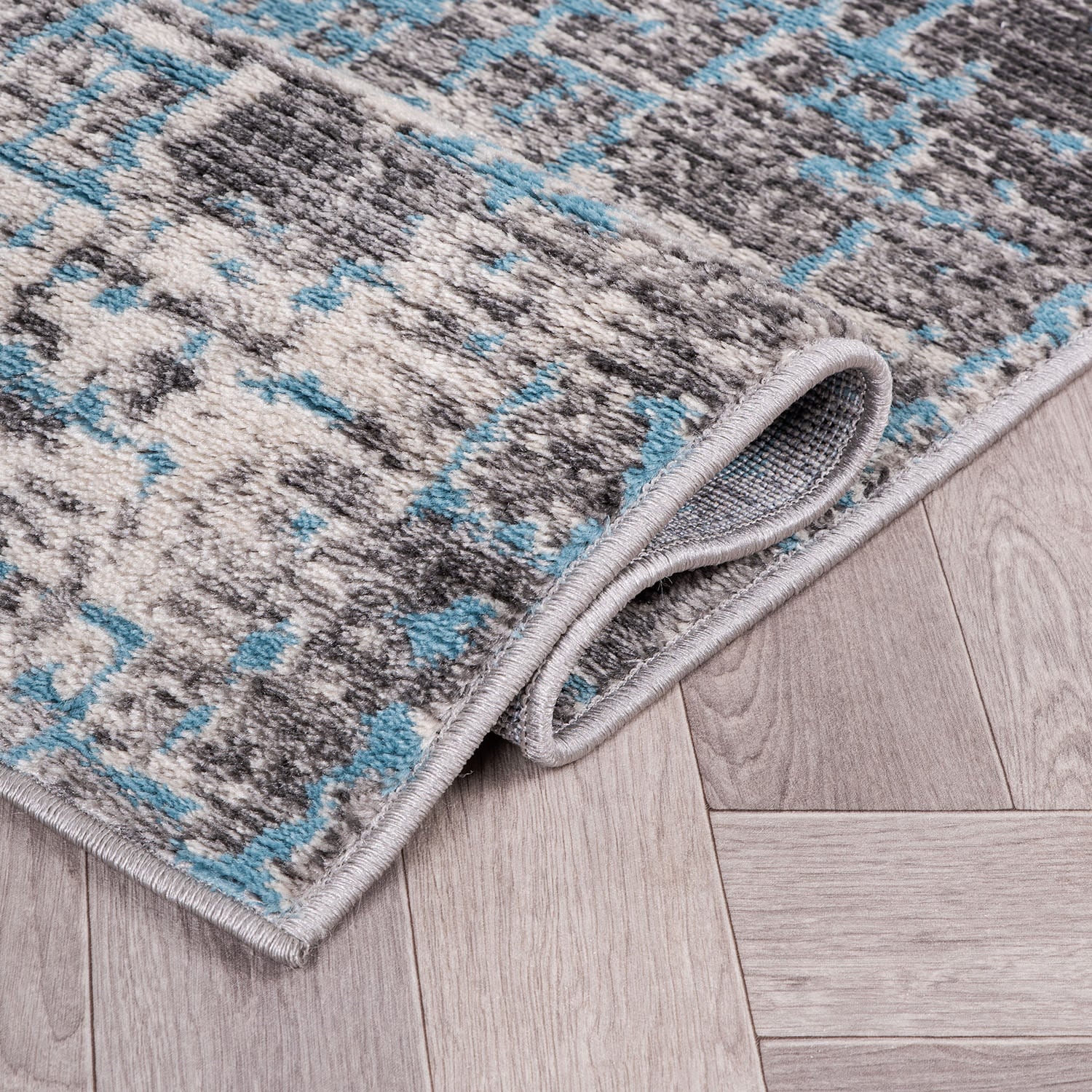 World Rug Gallery 394BLUE8X10 rugs - View #6