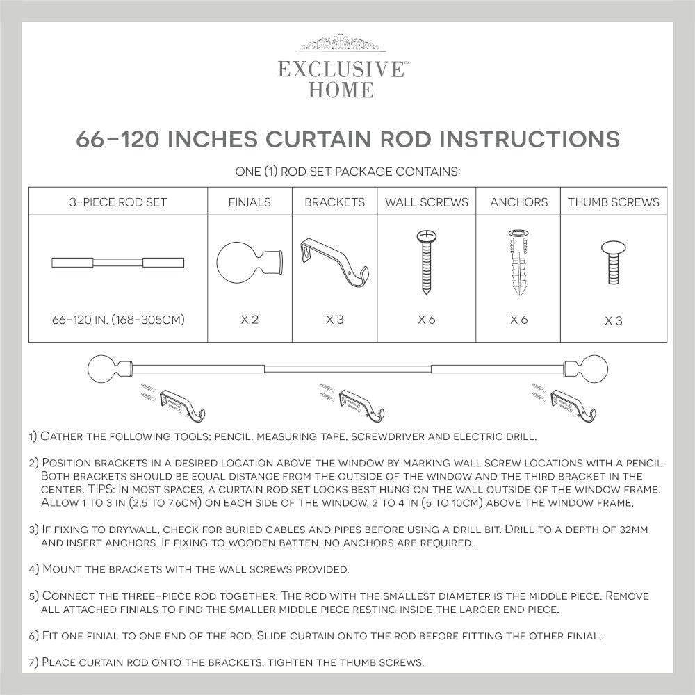 Exclusive Home ER1013-02 66120 Curtain-Rods - View #5
