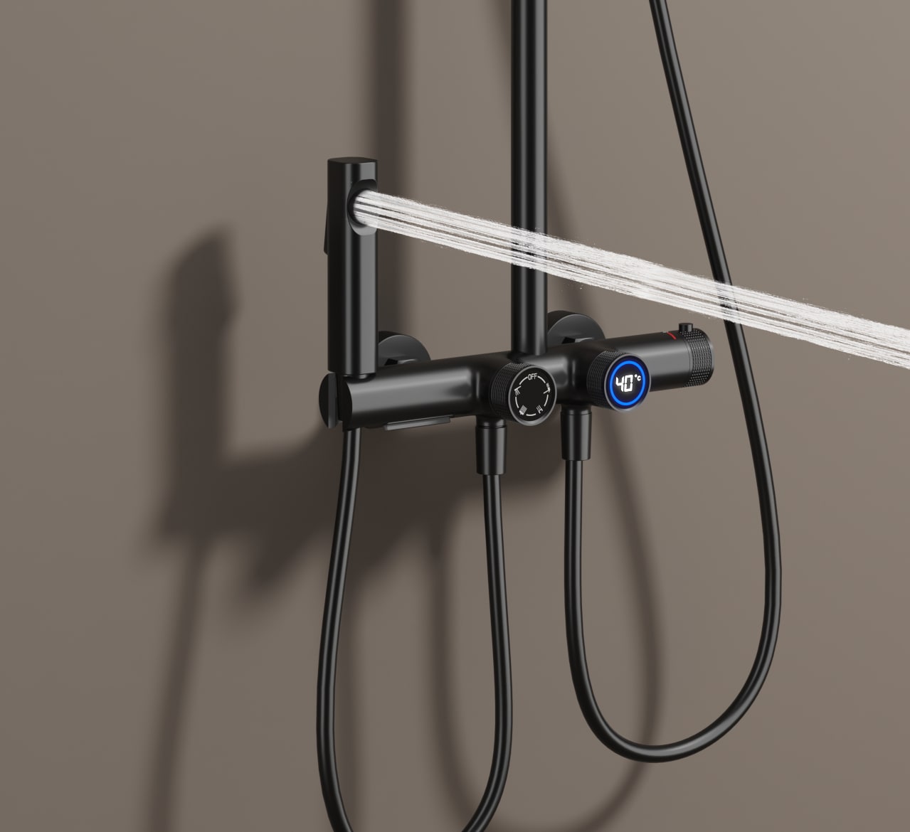WELLFOR WB-H#RB0824 Showerhead-Bar-Panels - View #8