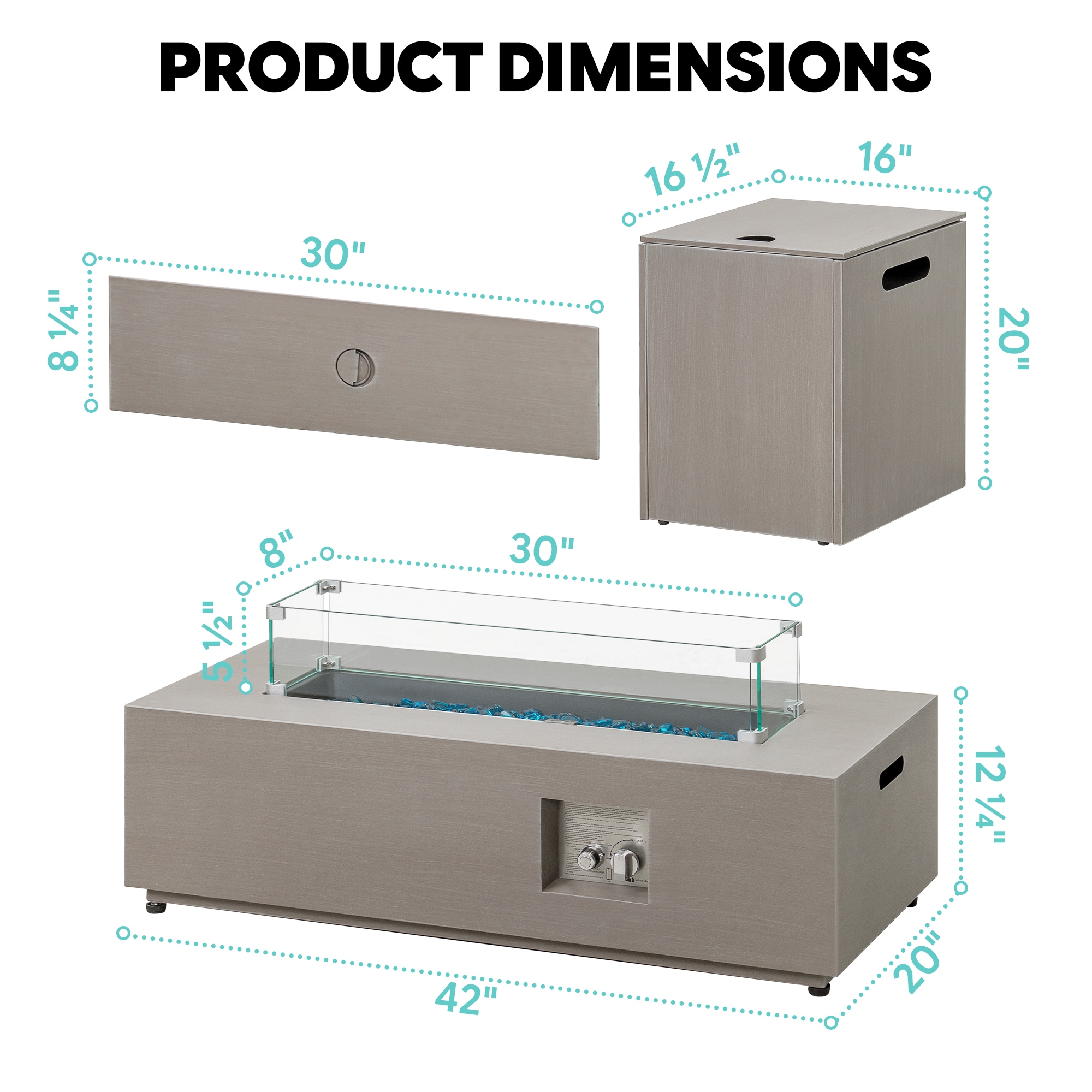 Werph GF4202K Outdoor-Gas-Firepits - View #2