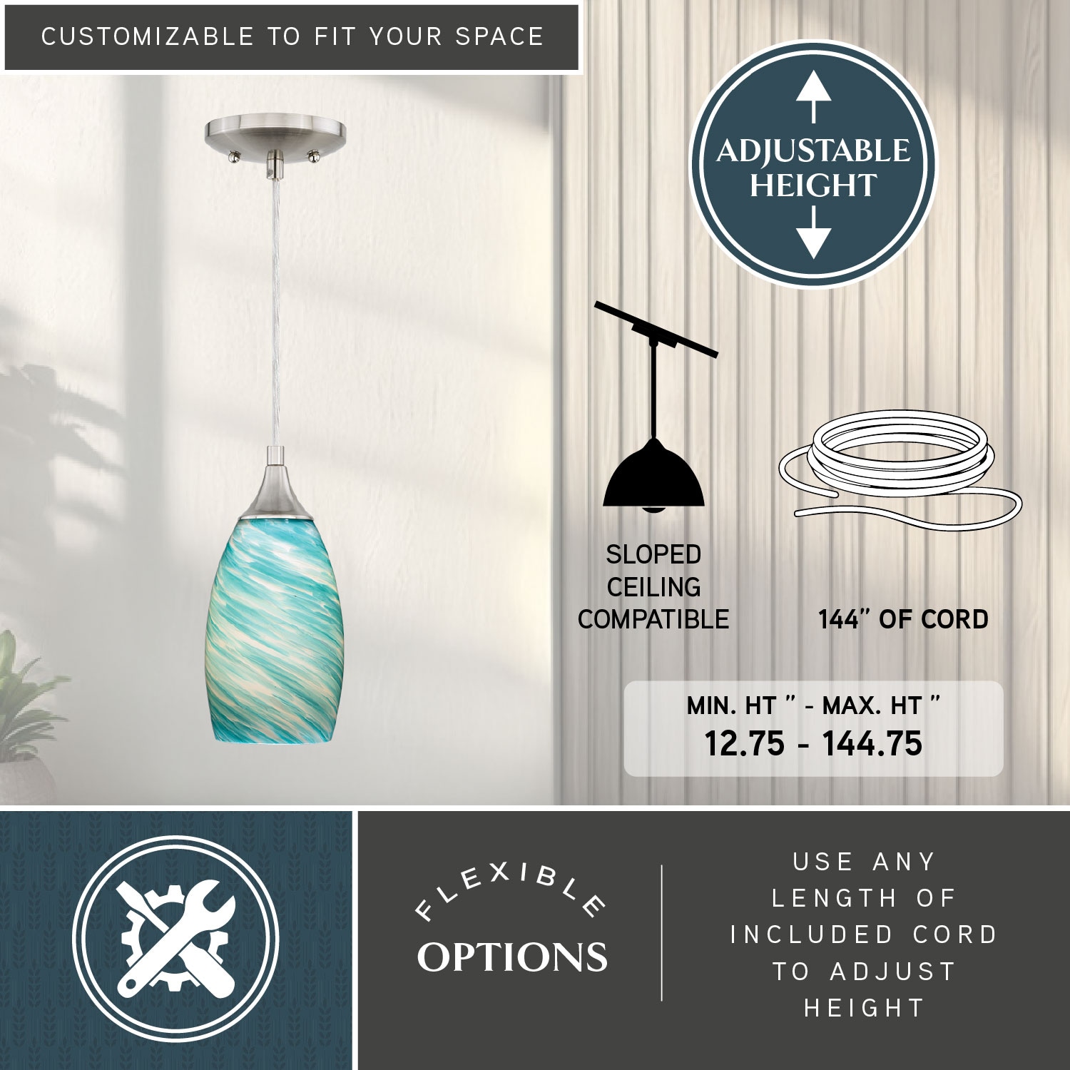 Cascadia P0172 Pendant-Lights - View #4