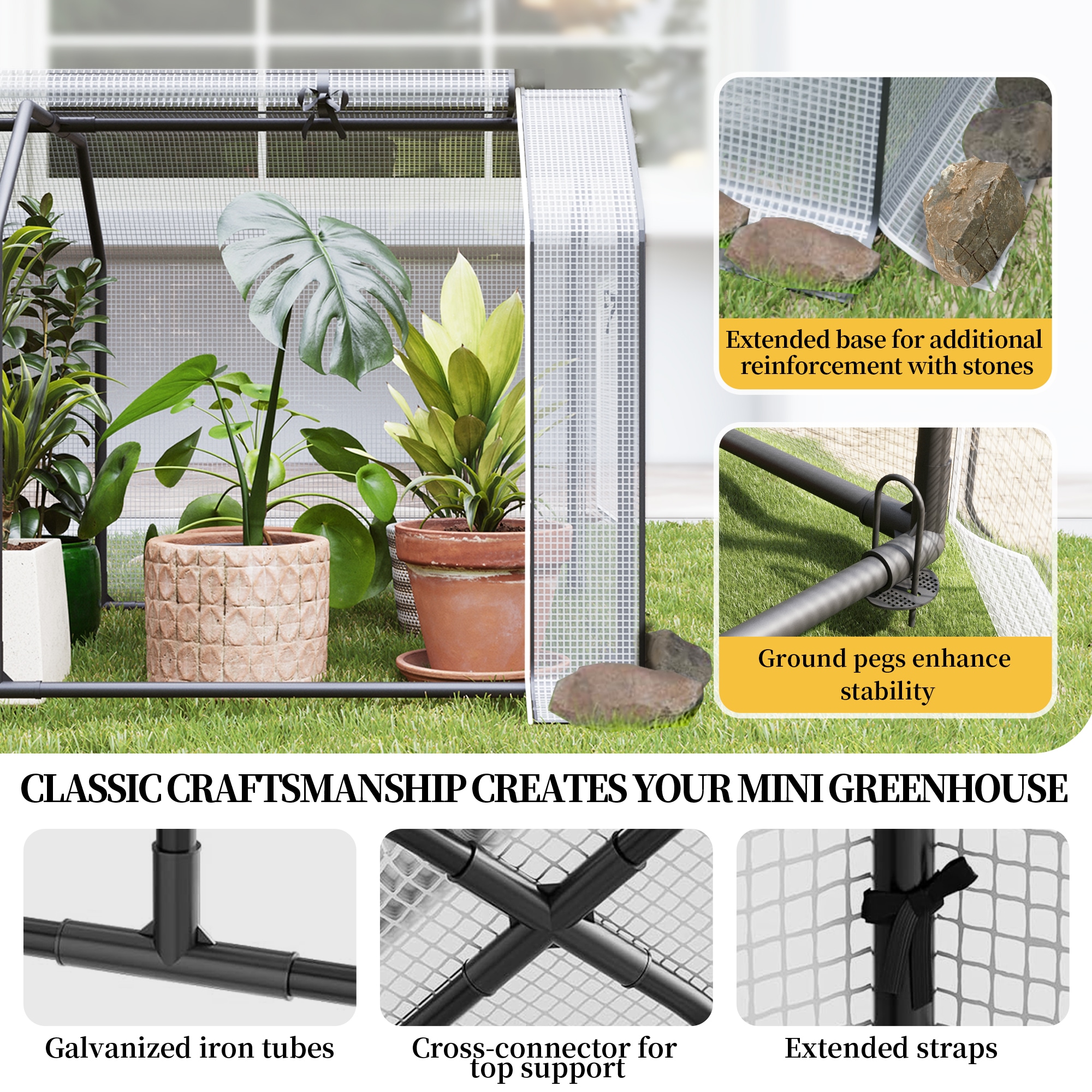 Patio Watcher 56-BLZ greenhouses - View #4