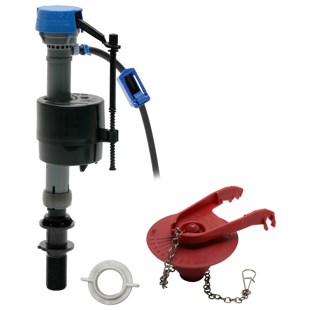 Fluidmaster 402CARHRP14 Universal Toilet fill valve and 2-in flapper kit