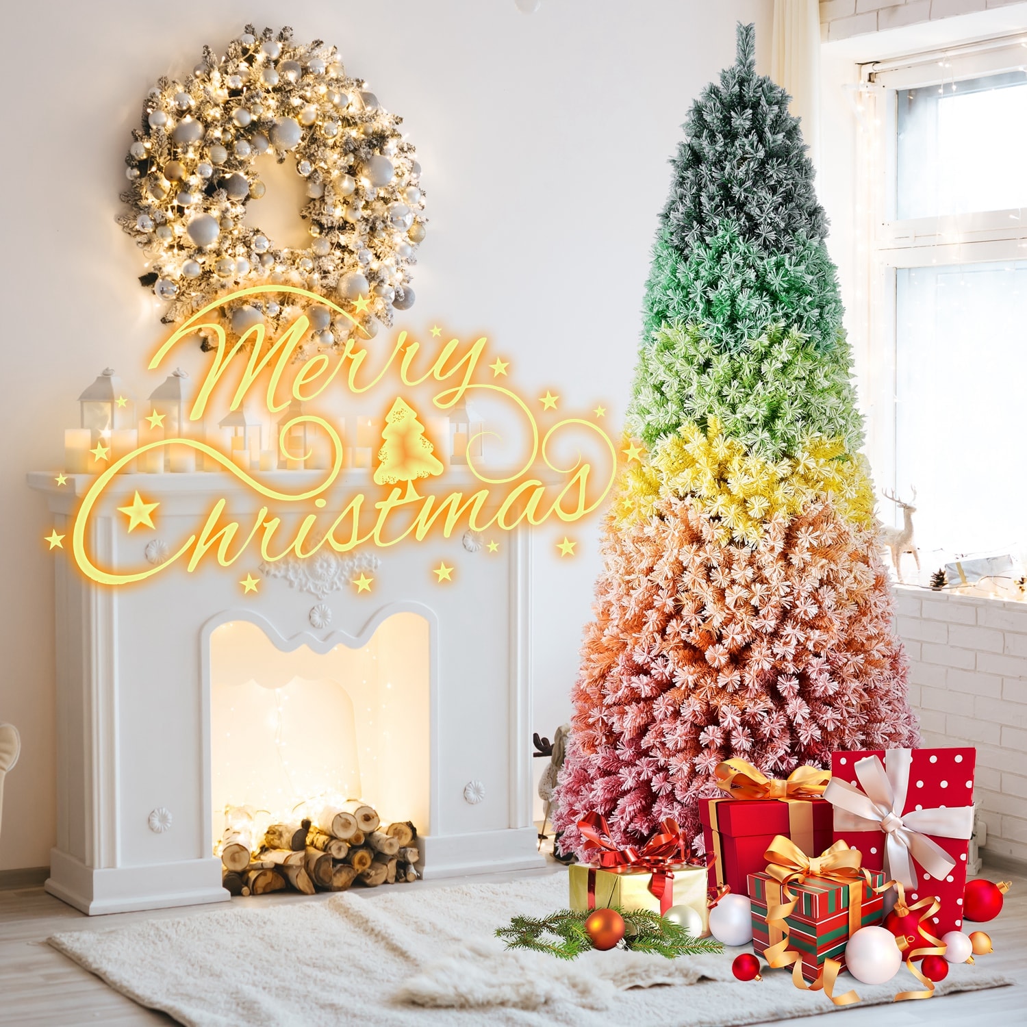 Wooakway FXLS0605-510A46 Artificial-Christmas-Trees - View #6