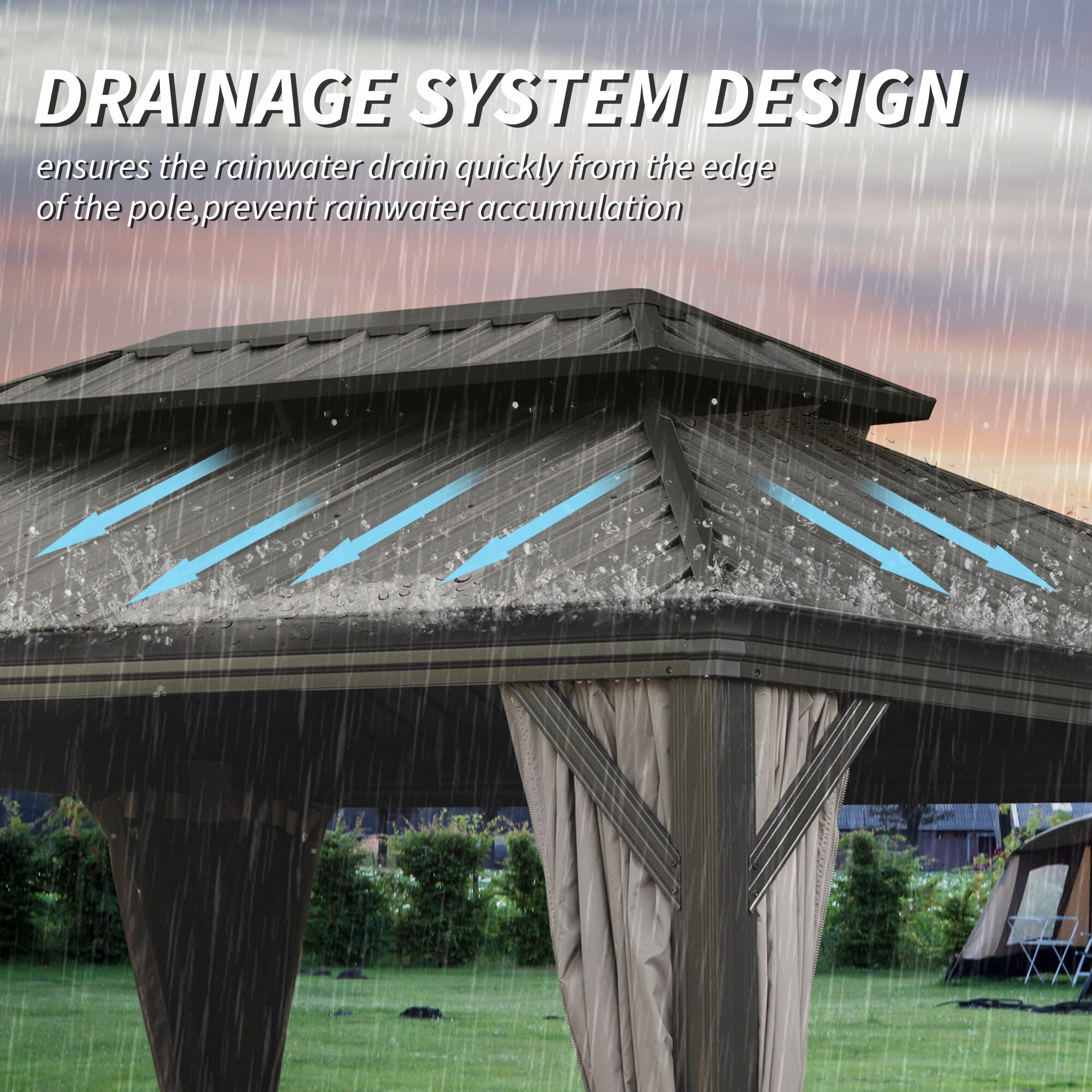 LOVMOR SF-X-W1859S00136 Wood-Resin-Gazebos - View #6