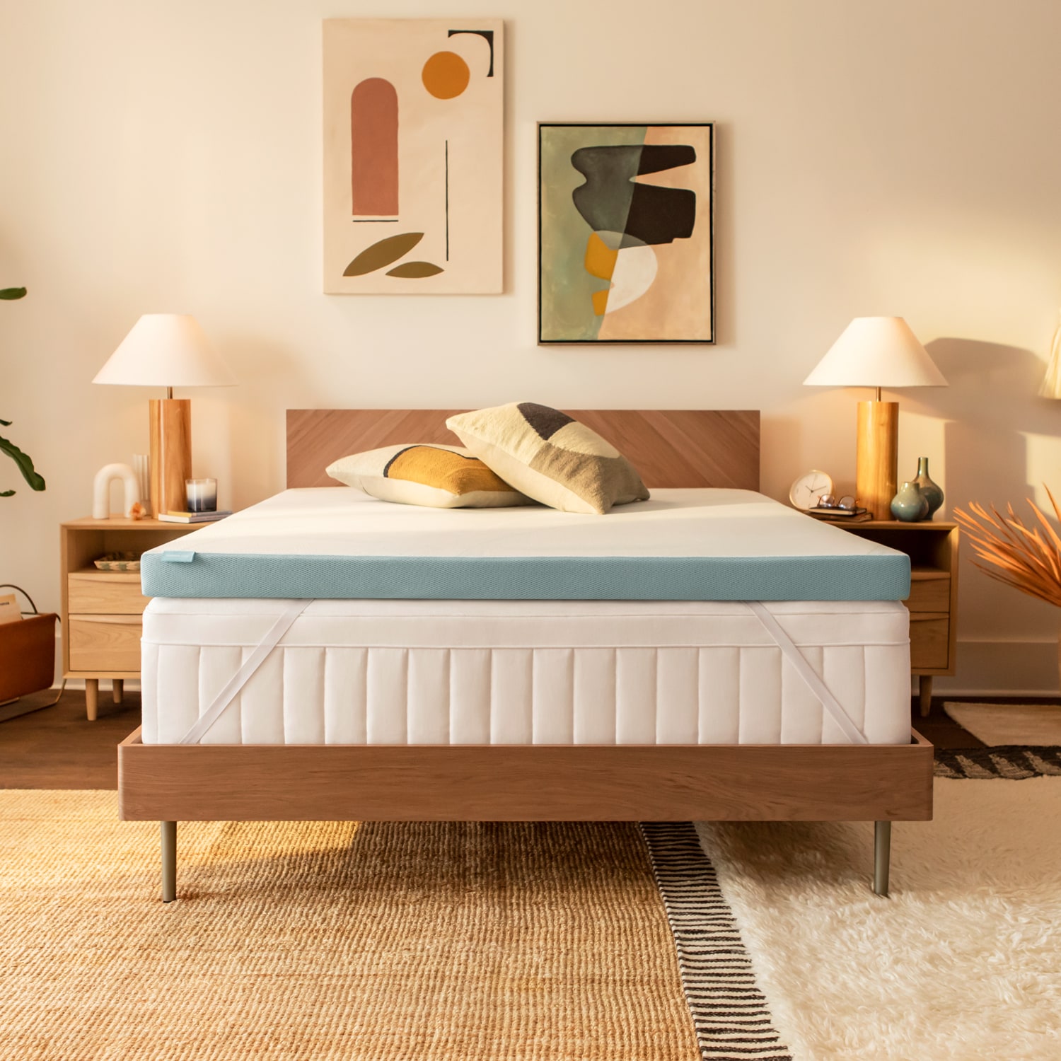 Photo 1 of TEMPUR-PEDIC 3-in D Memory Foam Queen Hypoallergenic Mattress Topper