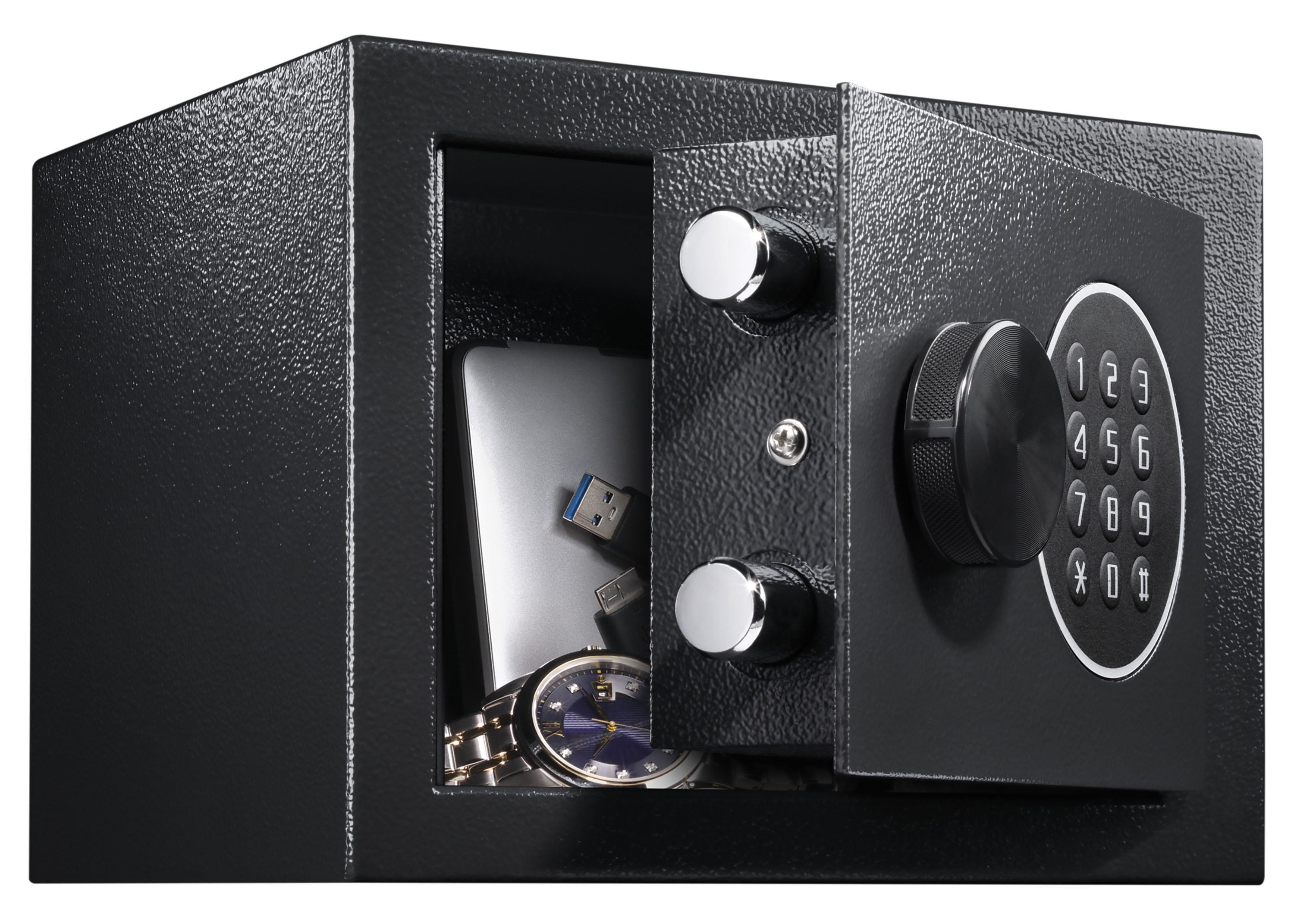 Master Lock 0.21-cu ft Safe Box with Electronic/Keypad Lock in the Floor &  Wall Safes department at