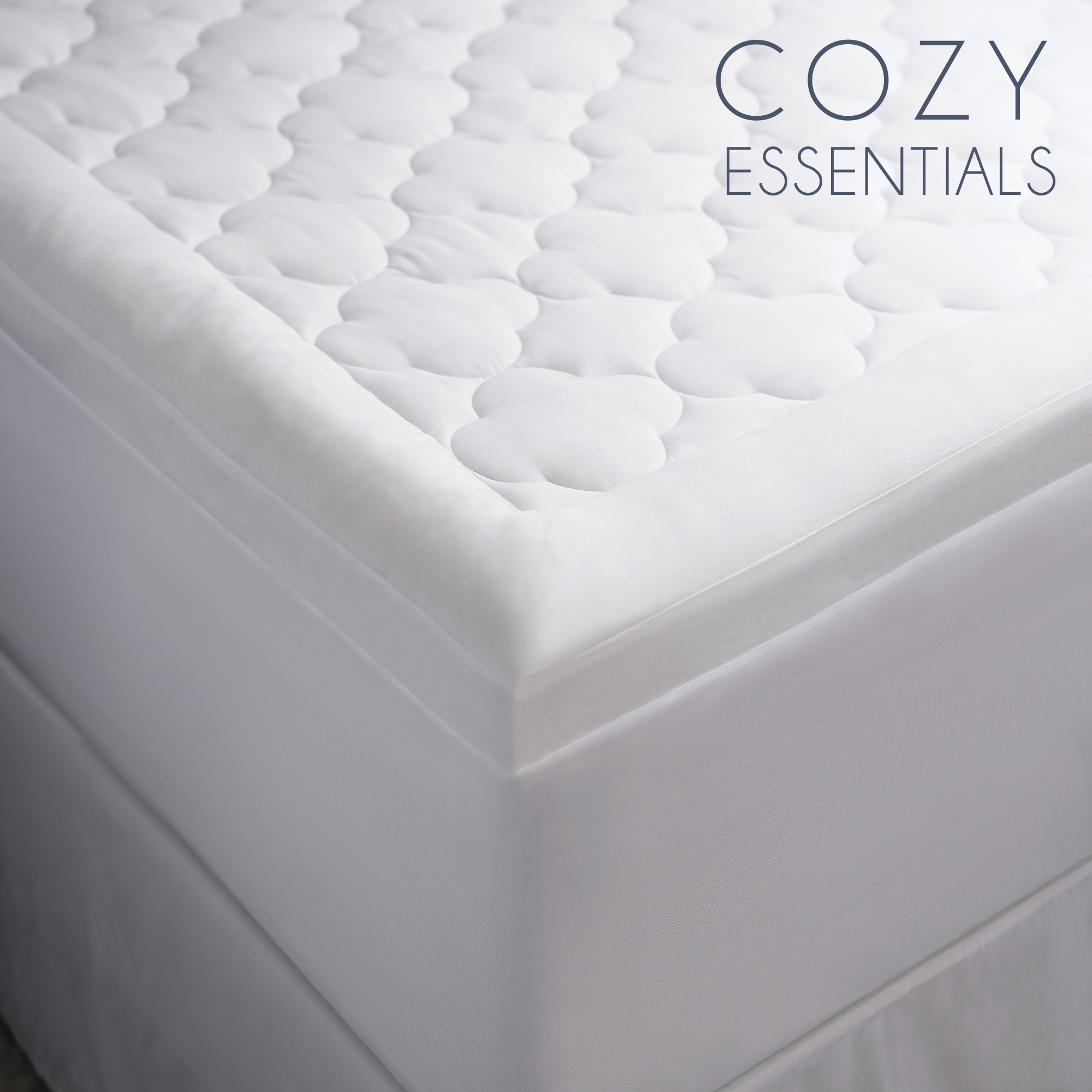 fieldcrest luxury plush mattress pad king