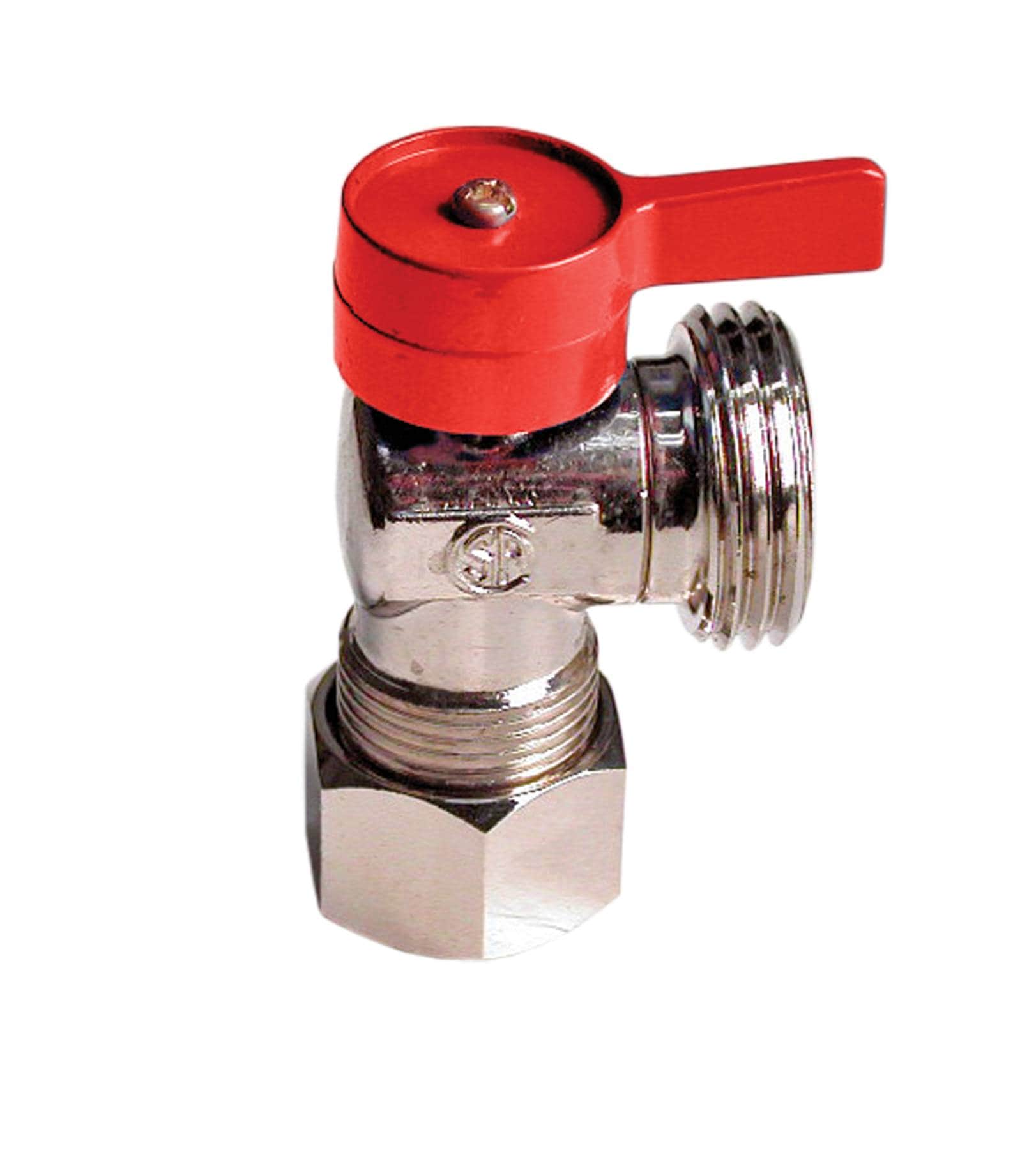 AMERICAN VALVE WM75CQTR 5/8 Brass Compression Washing Machine Valve