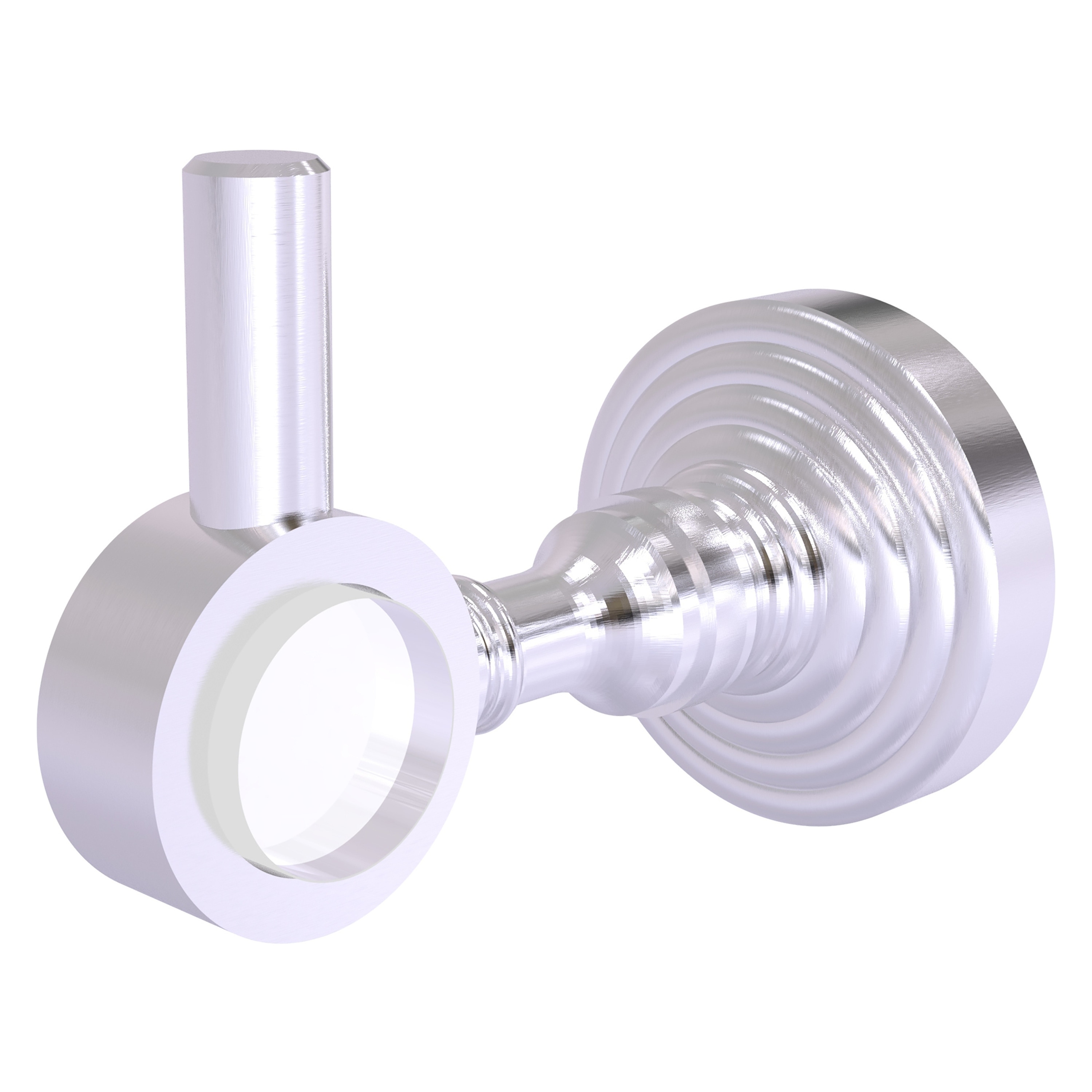 Allied Brass PG-20-SCH Pacific Grove Satin Chrome Single -Hook Wall mount Towel Hook