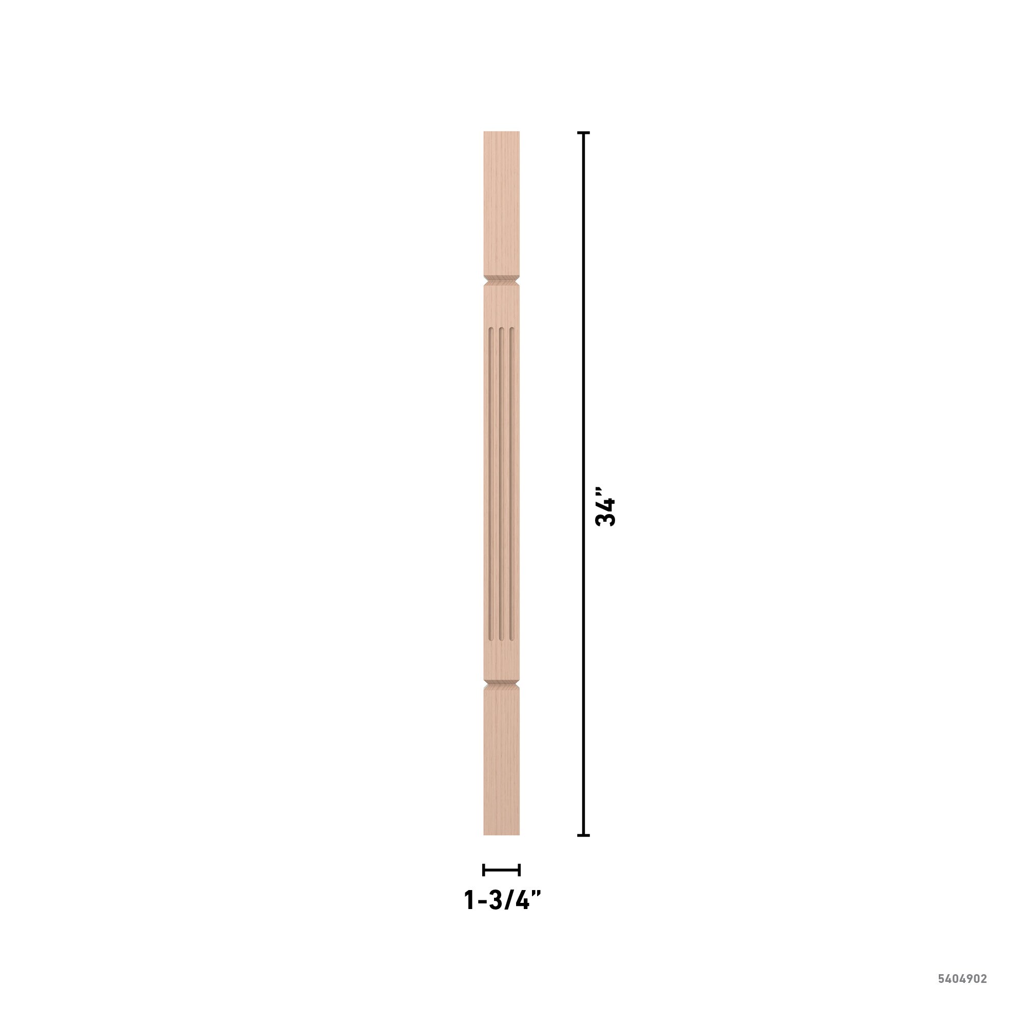 L.J. Smith Stair Systems LJF-5360V-M 34 Interior-Stairpart-Balusters - View #4