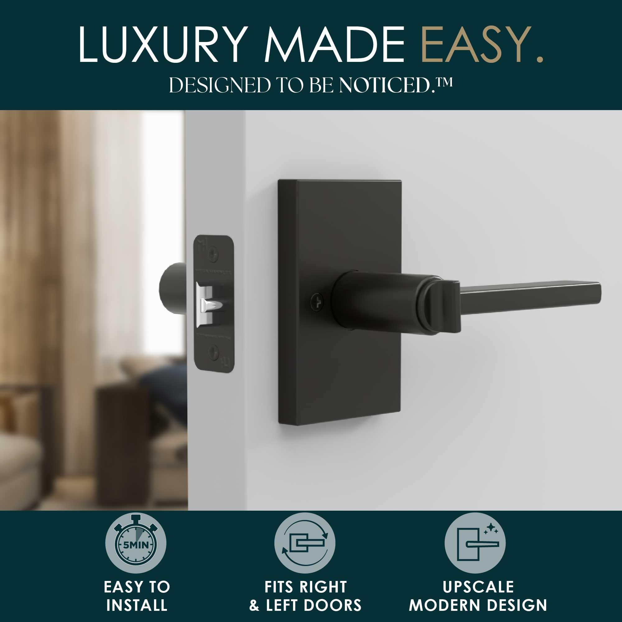 Mega Handles GLAMOR-EN-MB-3 Door-Knobs - Thumbnail View #2