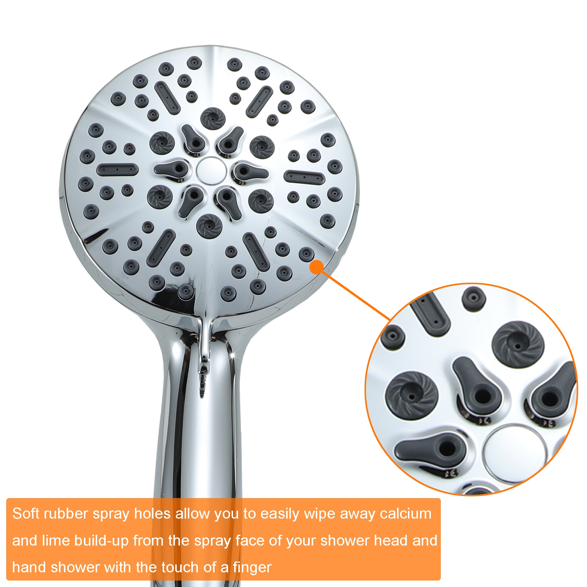 CASAINC CASATW201-5CH Fixed-Showerhead - View #6