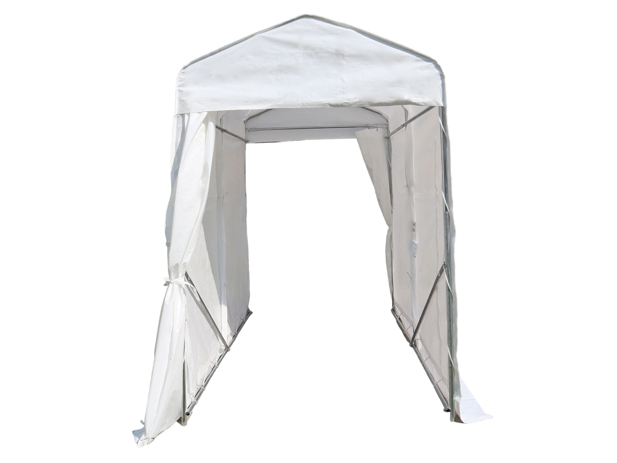 Gazebo Penguin TM5X8-200-WHI Metal-Storage-Buildings-Sheds - View #6