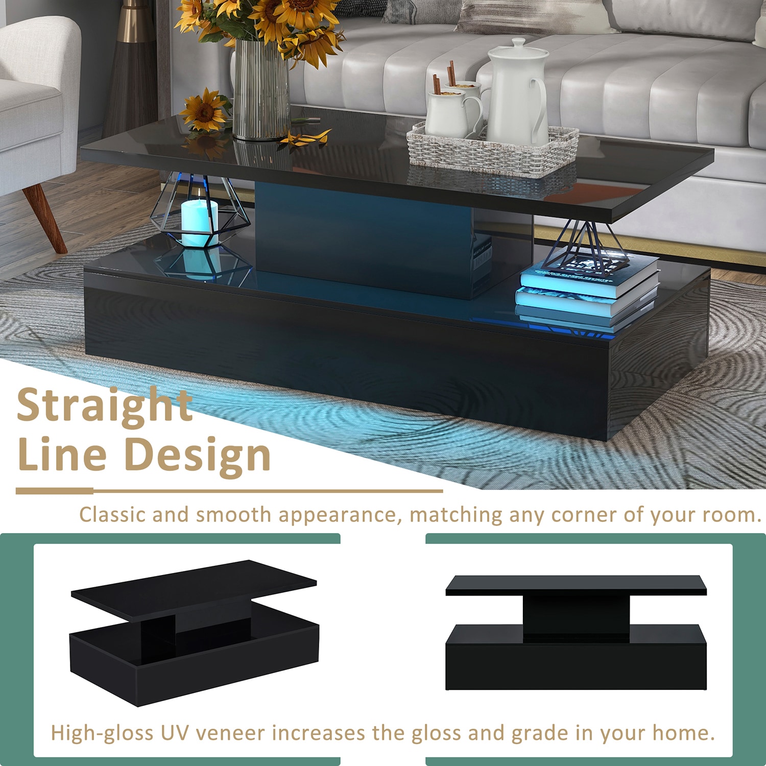 SINOFURN SYA250040BK Coffee-Tables - View #4