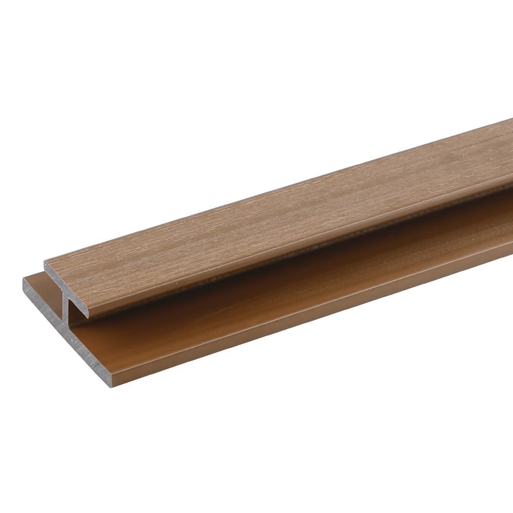NewTechWood US45-8-TK 3.1-in x 96-in Peruvian Teak Composite Composite Shingle moulding