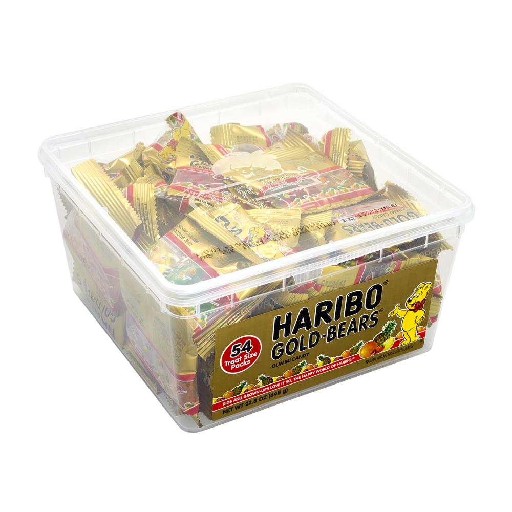 Haribo Gold Gummy Bears Snack-Size Packs, 0.4 oz, 54 Count - Fruity Gummi  Snacks in the Snacks & Candy department at