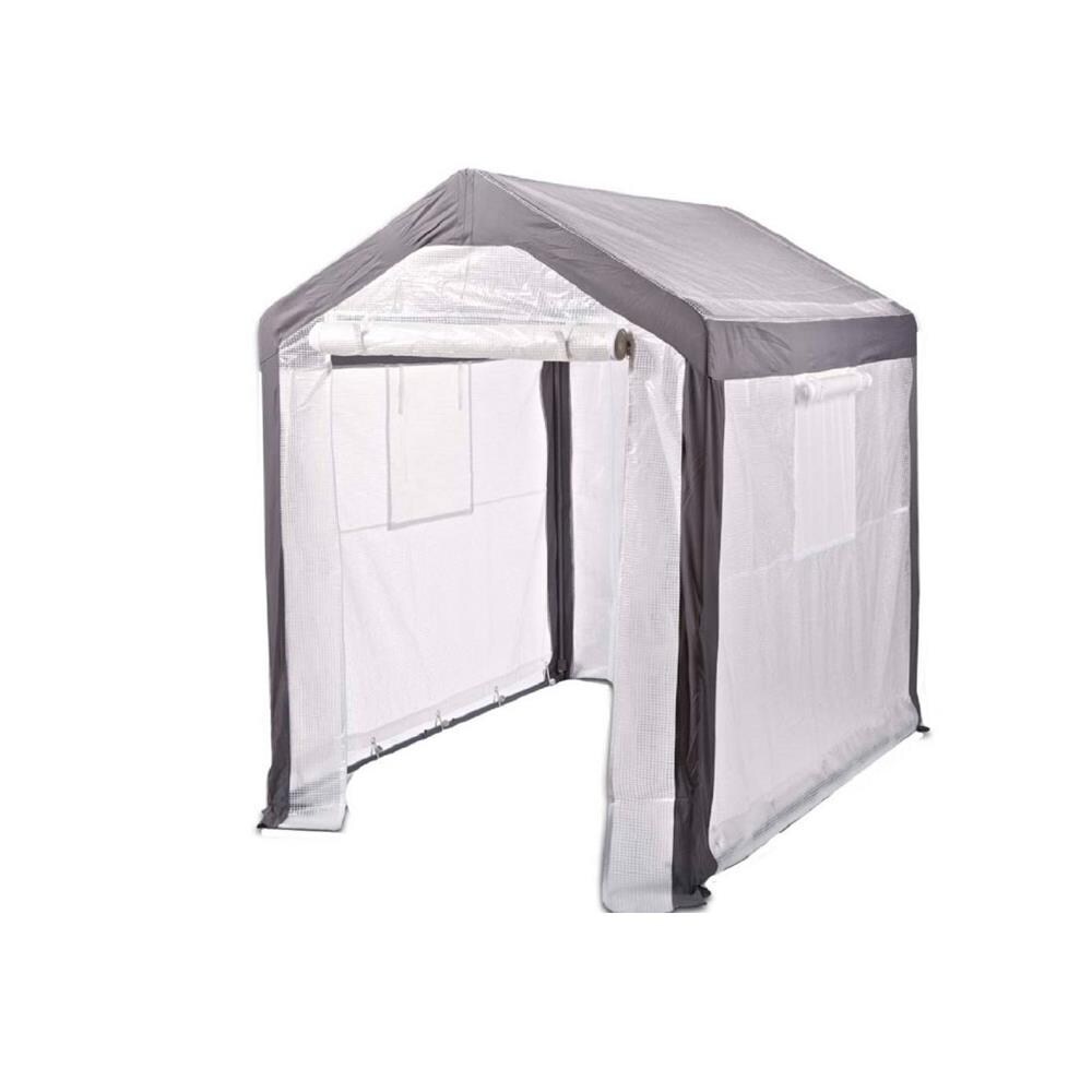 Spring Gardener IS 70506 6-ft L x 5-ft W x 6.5-ft H Clear Greenhouse Kit