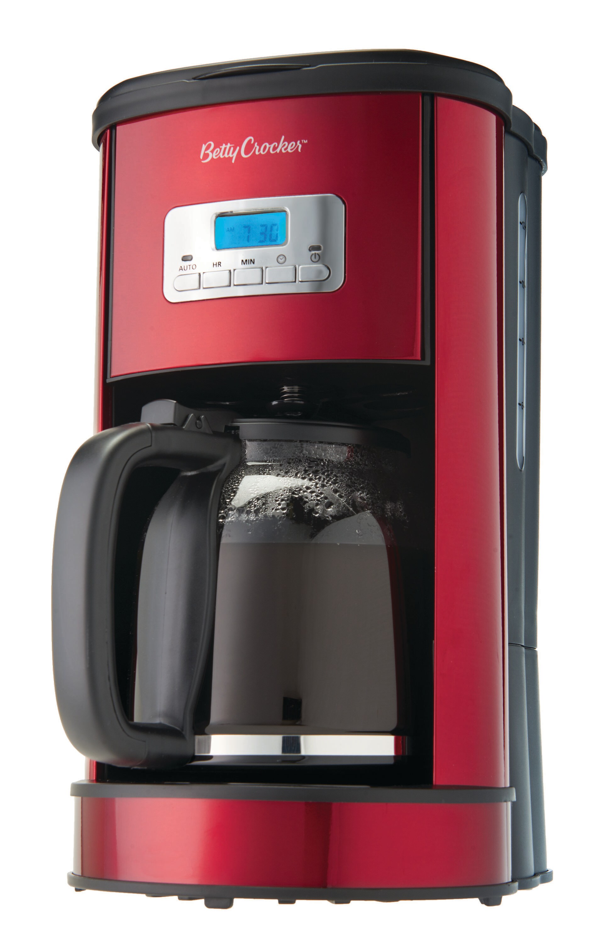  HLN,Drip Coffee Maker Red 12 Cup Automatic Freshness