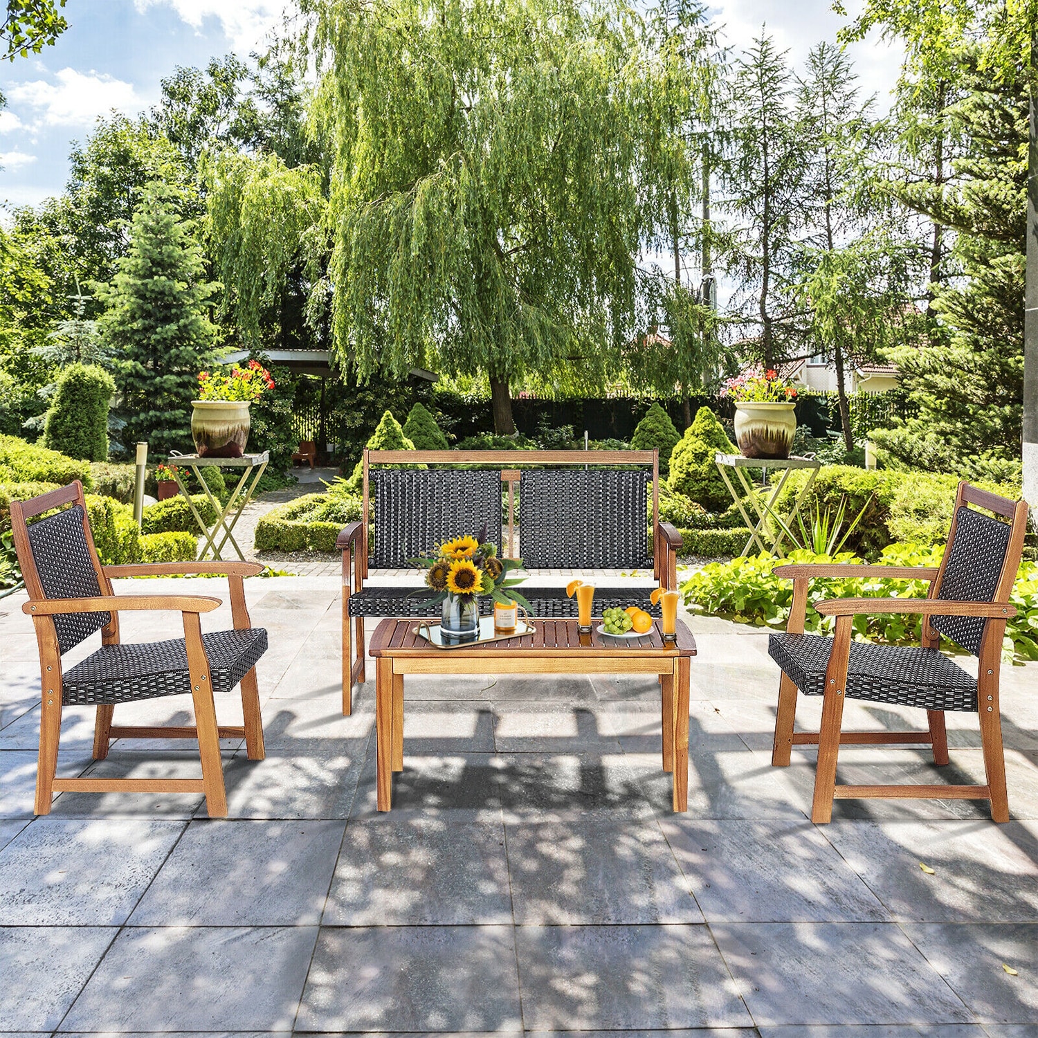 Forclover HYFC-7677 Patio-Conversation-Sets - View #4