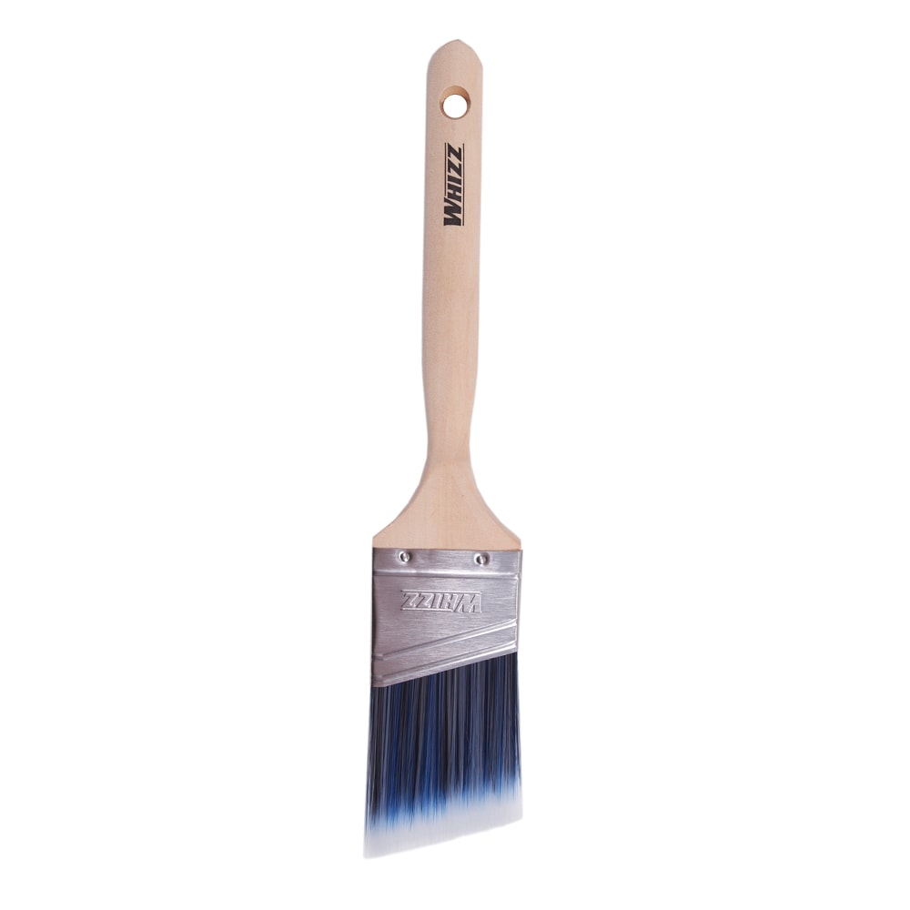 WHIZZ 2-Pack WEDGE Trim and Walls Project Pack Multiple Sizes Reusable  Polyester Angle Paint Brush (Trim/Wall Brush) in the Paint Brushes  department at