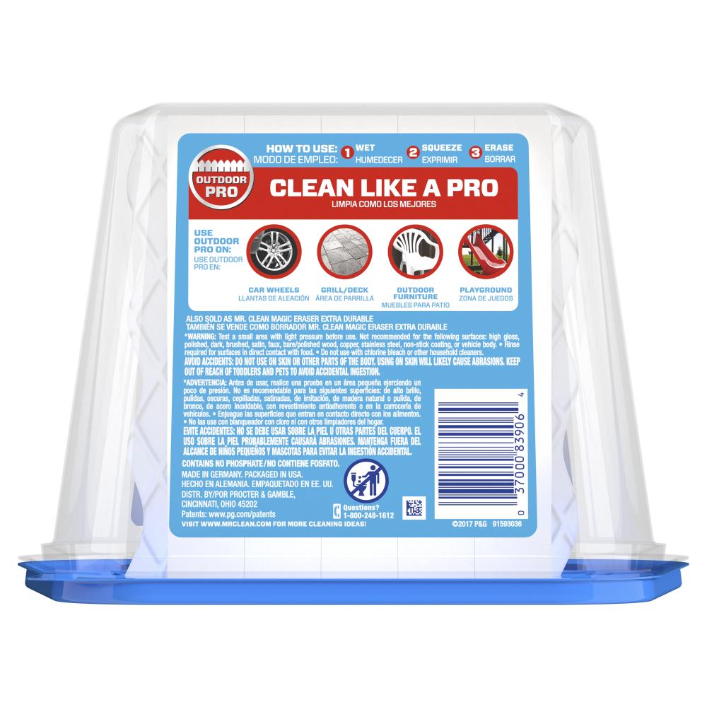 Mr. Clean Durable Fibers Magic Eraser Original Scrubber – MM Products
