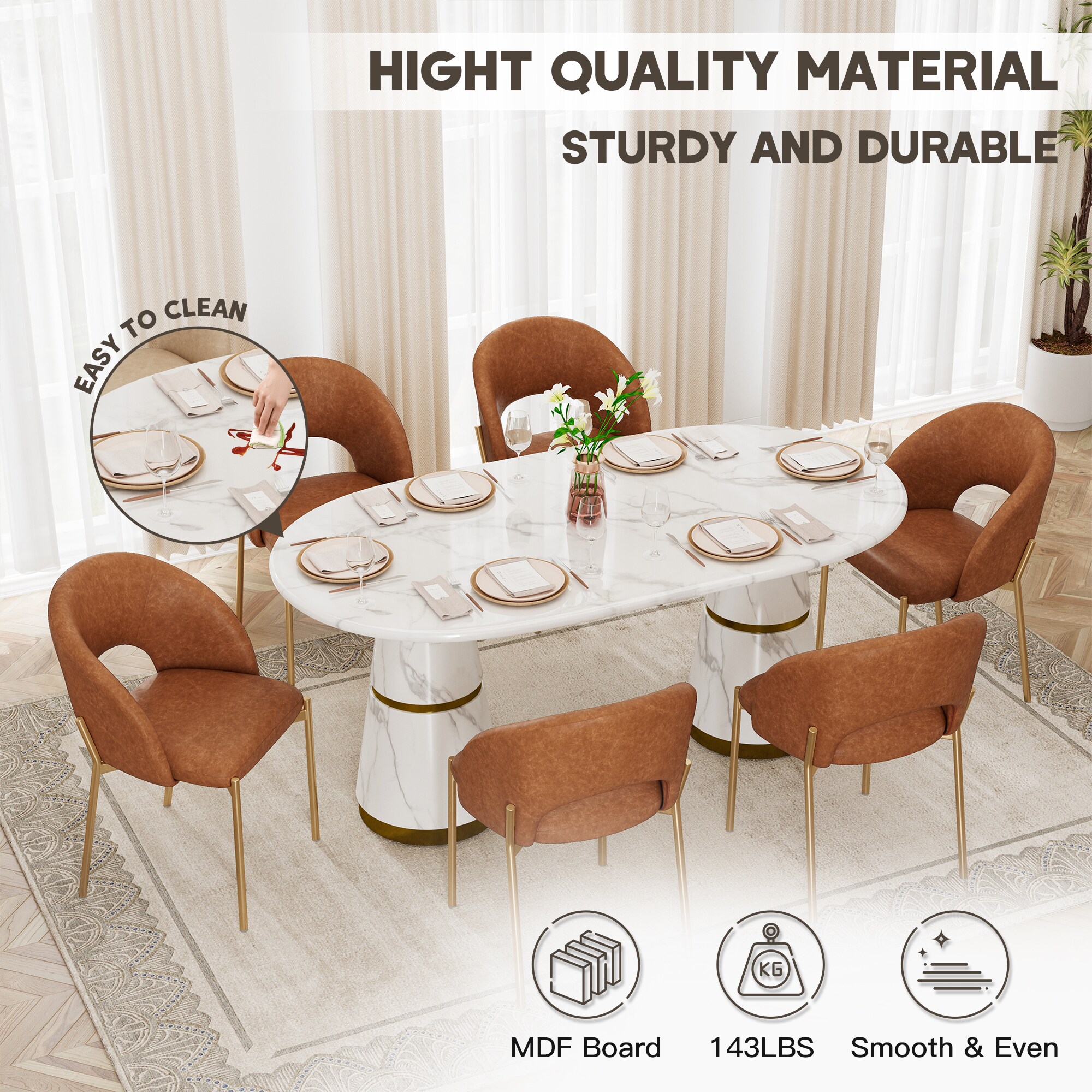 Boyel Living BL-134433BR Dining-Sets - View #5
