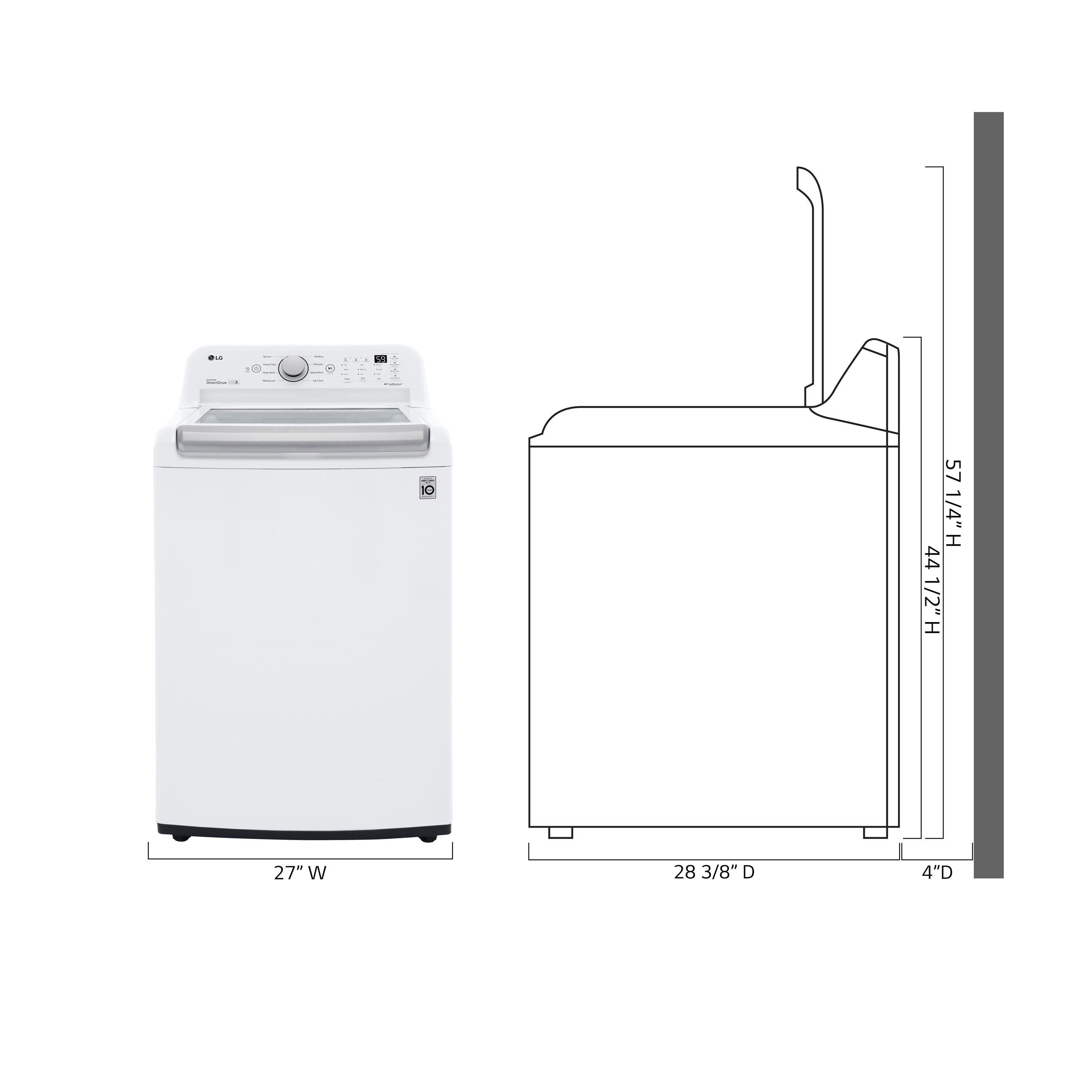 LG WT7150CW Tl-Wash - View #3