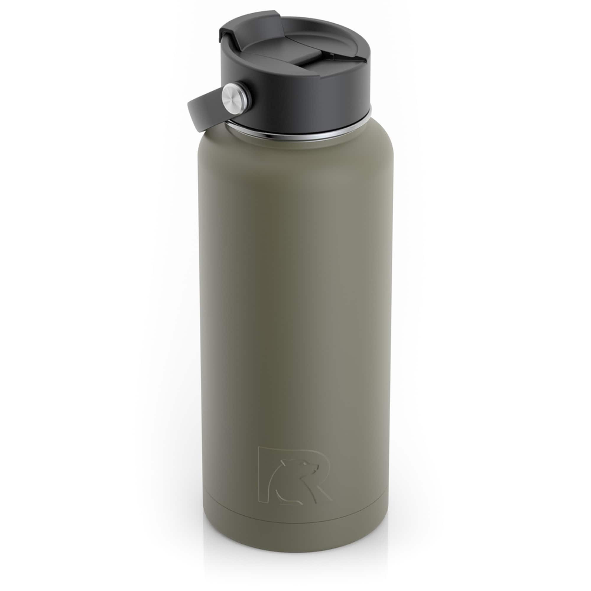 Custom Atlantic Cylindrical Plastic Water Bottles (30 Oz.)