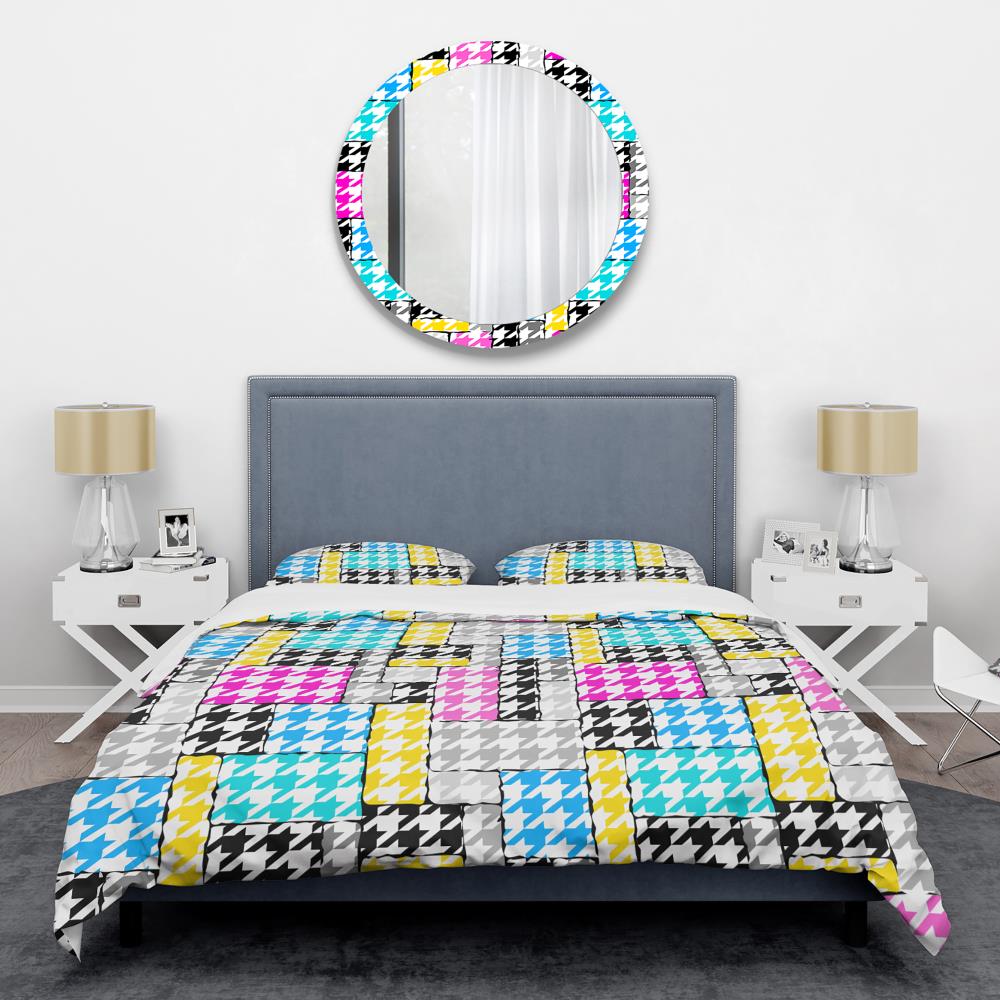 Designart BED24394-T 3 -Piece Multi-Color Twin Duvet cover Set