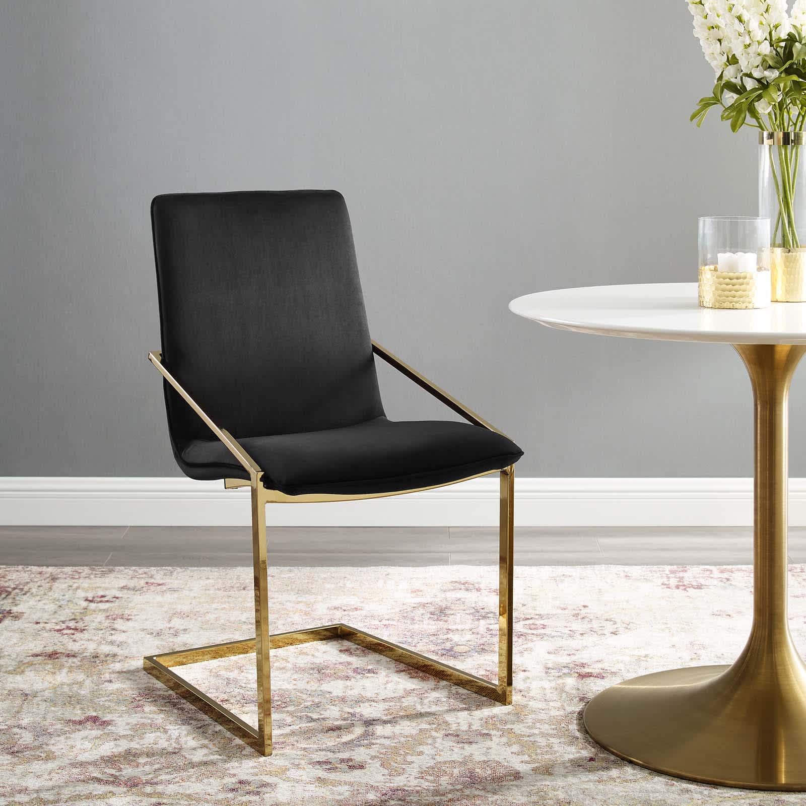 Modway EEI-3799-GLD-BLK Dining-Chairs - View #3