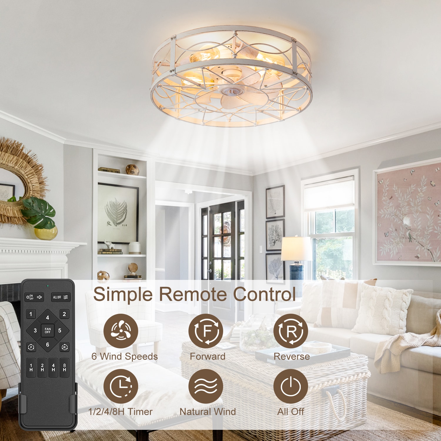 Breezary 24025-AW Ceiling-Fans - View #5